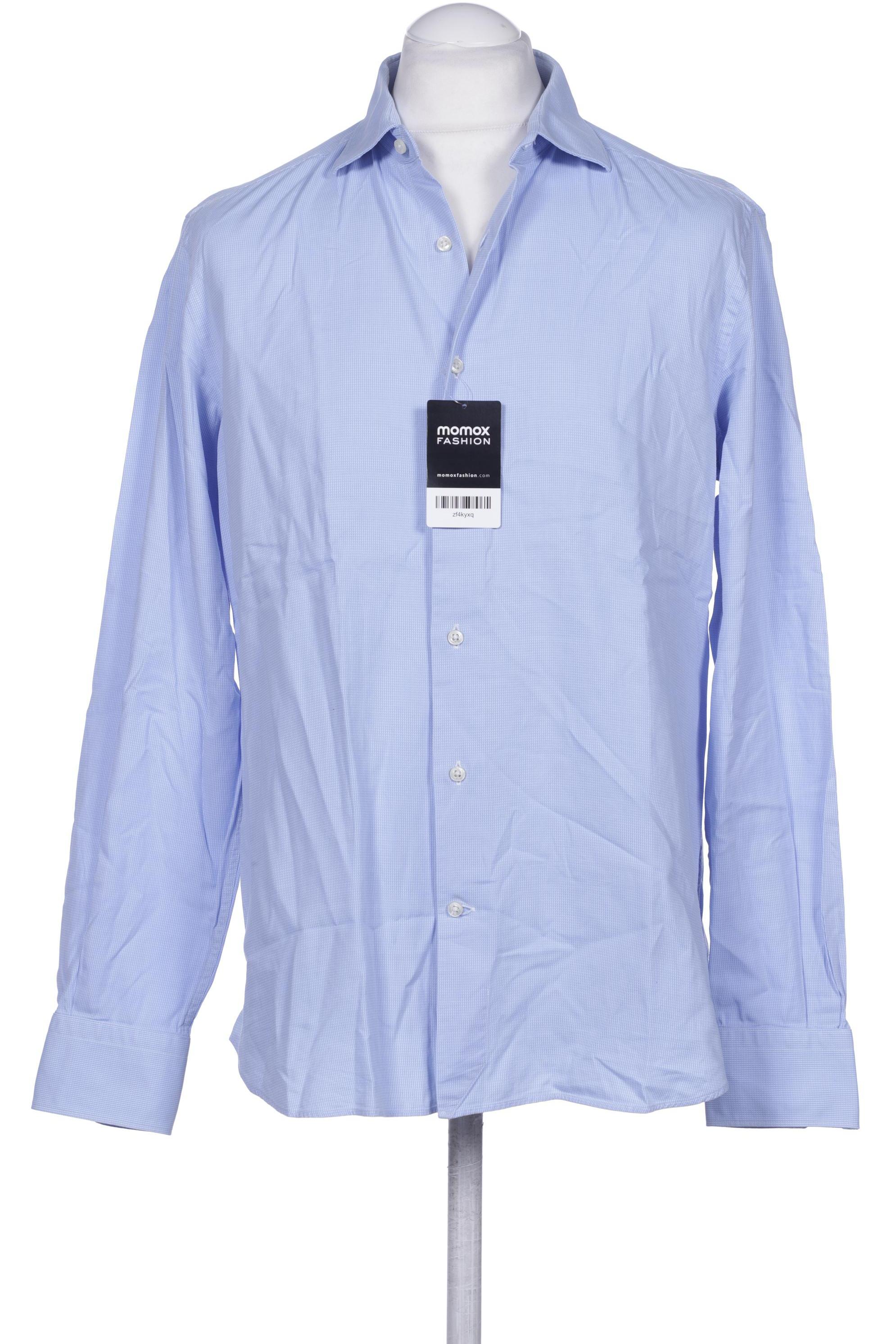 

Massimo Dutti Herren Hemd, blau, Gr. 54