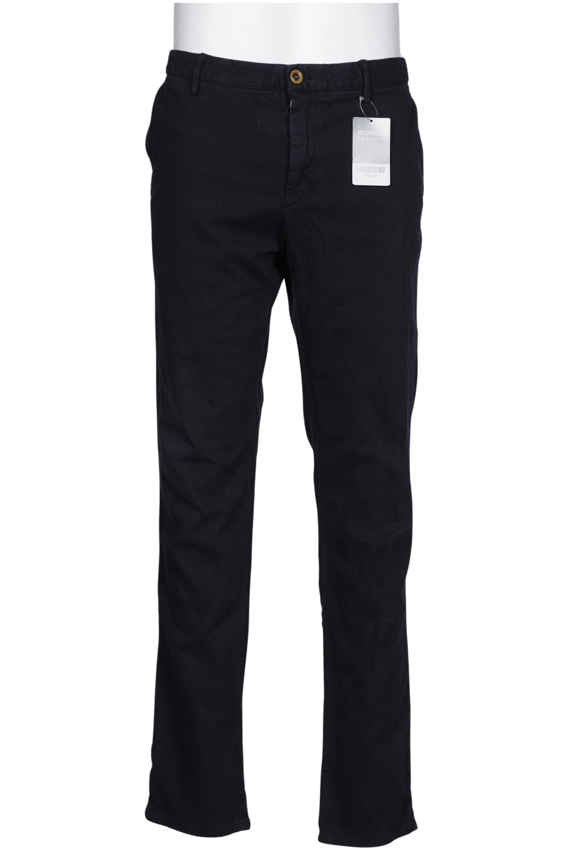 

Massimo Dutti Herren Stoffhose, marineblau, Gr. 48