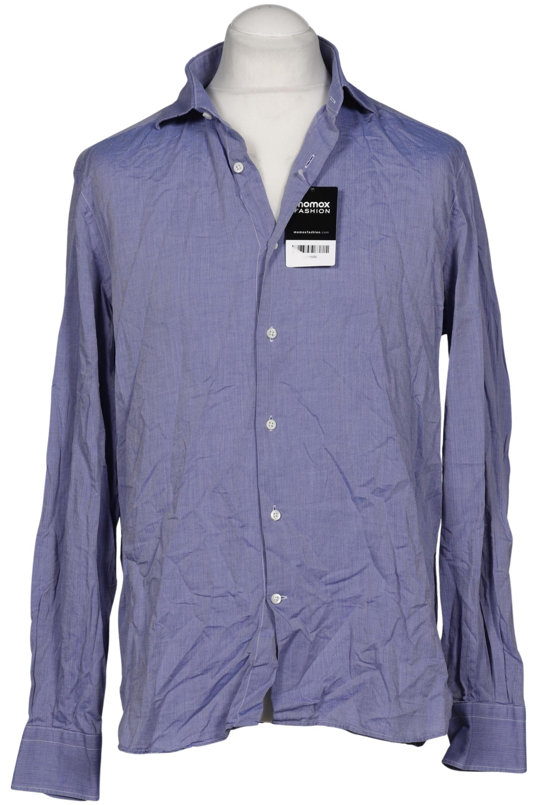 

Massimo Dutti Herren Hemd, flieder, Gr. 54