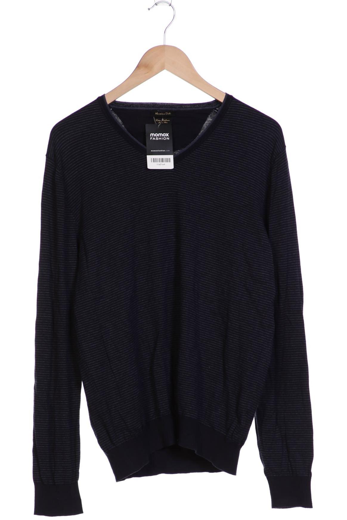 

Massimo Dutti Herren Pullover, marineblau, Gr. 54