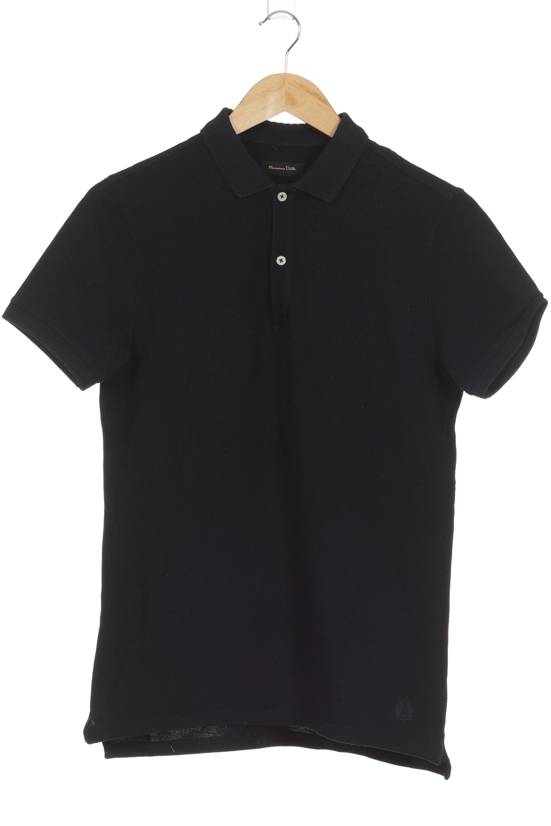 Thumbnail - Massimo Dutti Herren Poloshirt, blau, Gr.