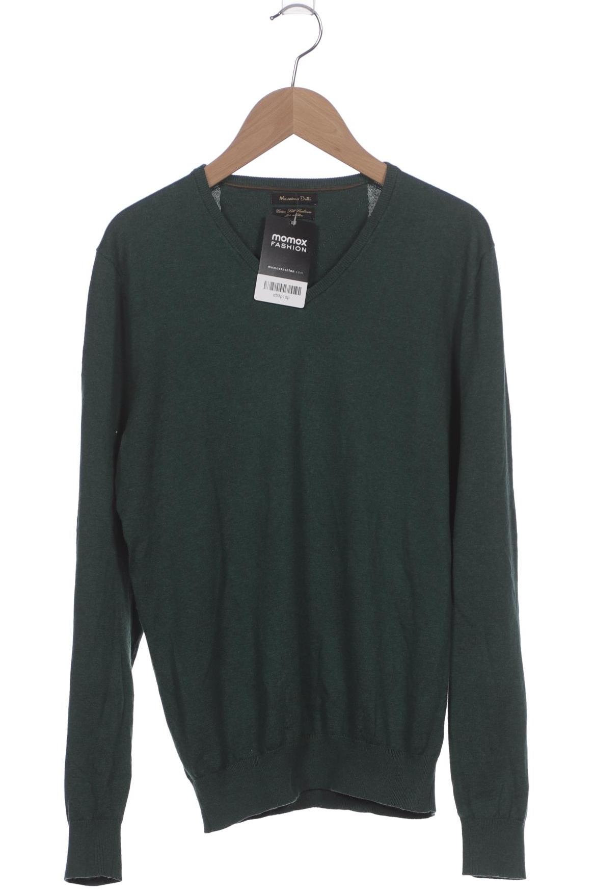 

Massimo Dutti Herren Pullover, grün, Gr. 46