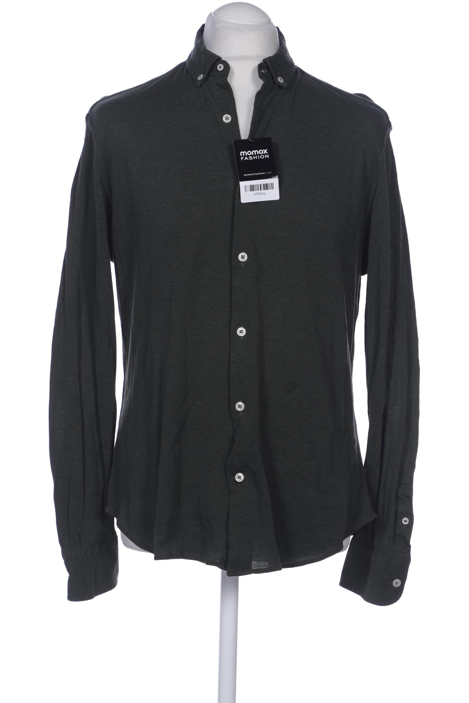 

Massimo Dutti Herren Hemd, grün, Gr. 52
