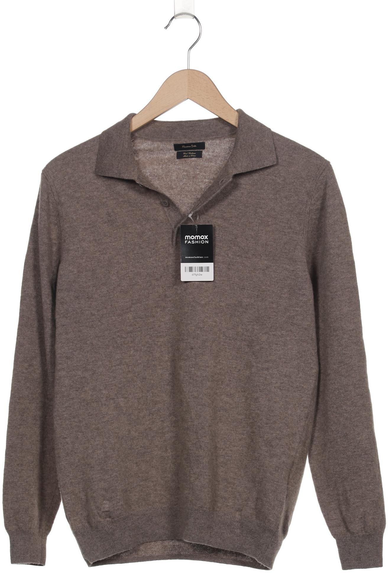 

Massimo Dutti Herren Pullover, braun, Gr. 48