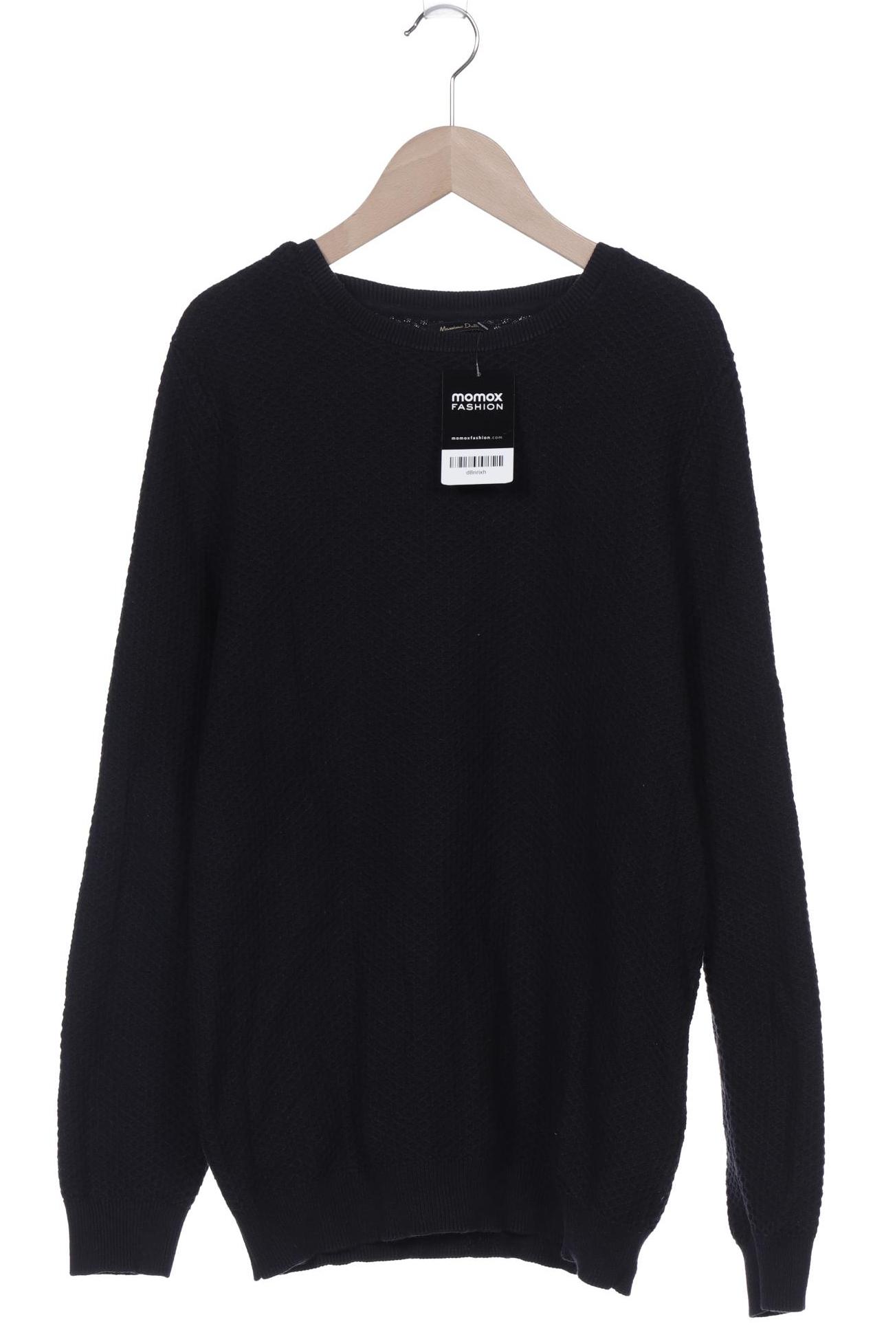 

Massimo Dutti Herren Pullover, schwarz, Gr. 52