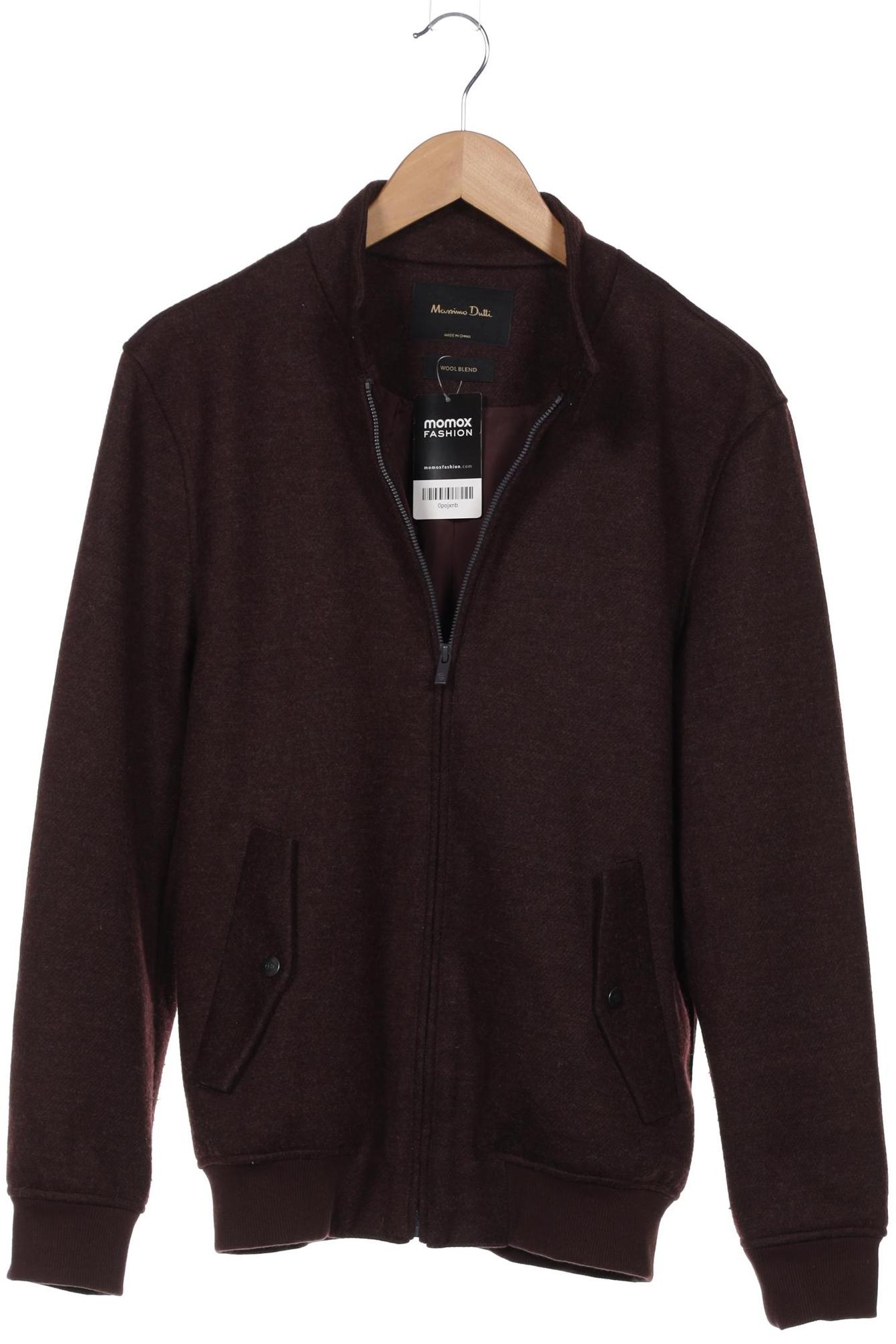 

Massimo Dutti Herren Jacke, bordeaux, Gr. 48
