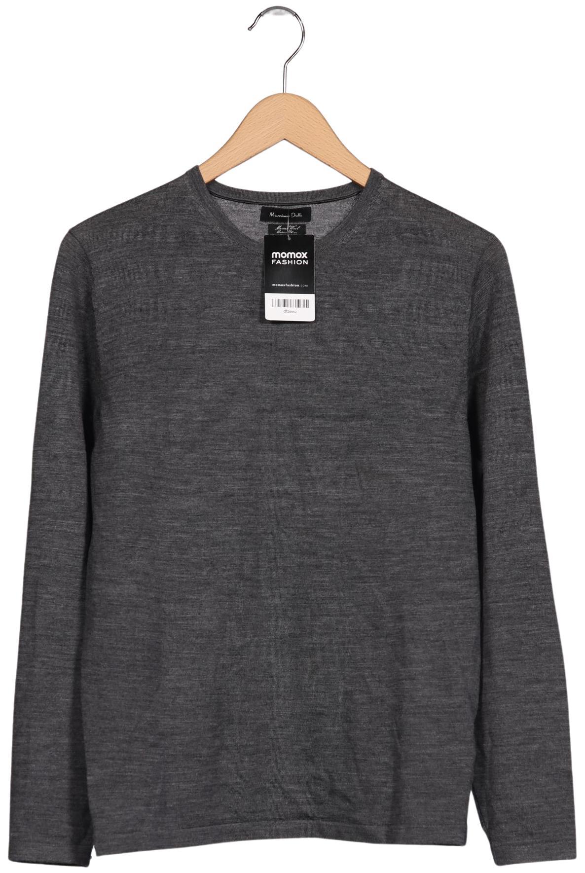 

Massimo Dutti Herren Pullover, grau, Gr. 48
