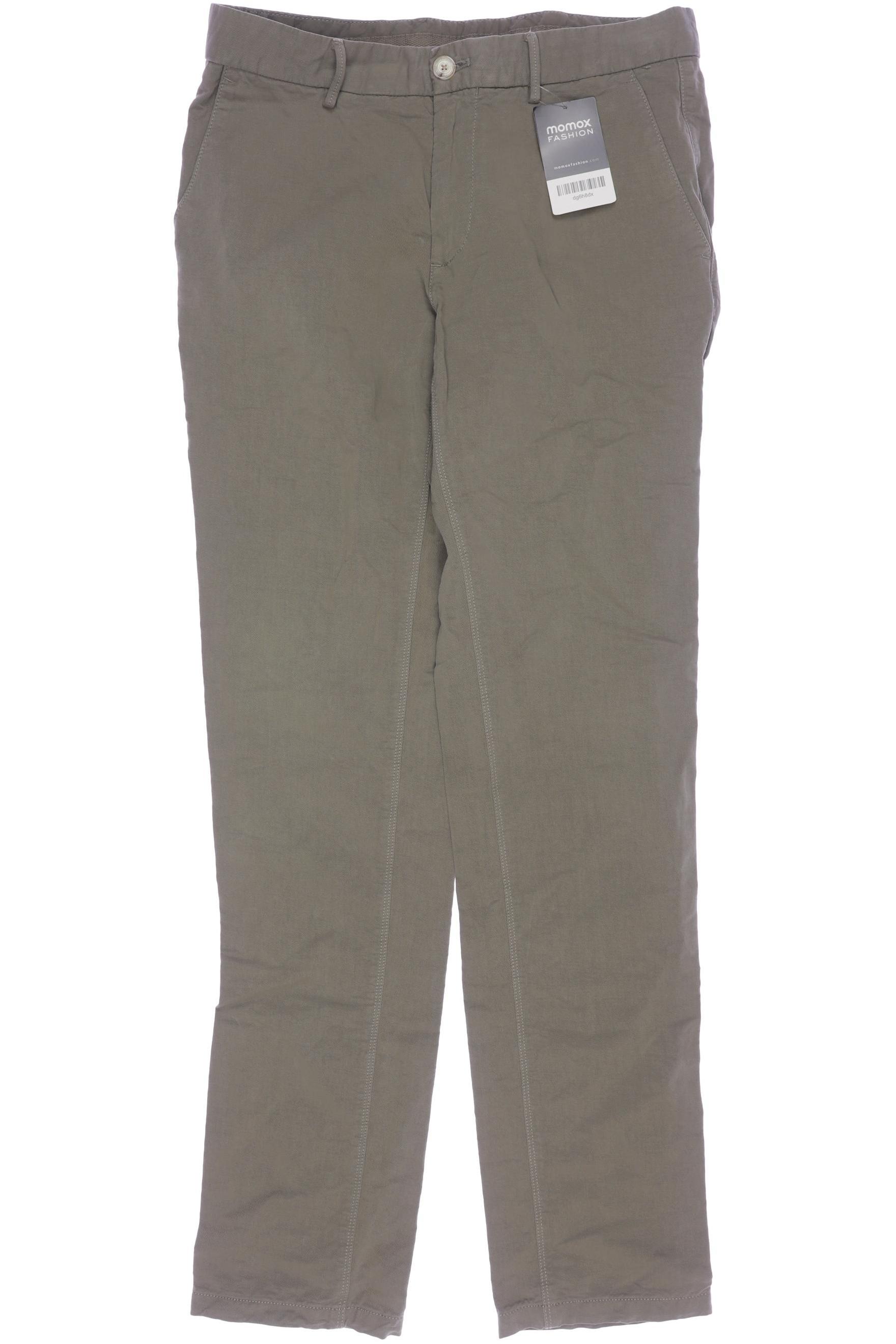 

Massimo Dutti Herren Stoffhose, grün, Gr. 30
