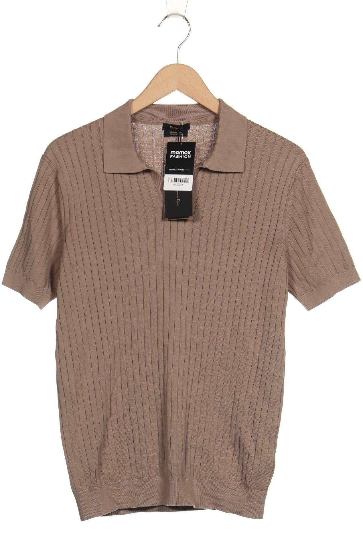 

Massimo Dutti Herren Pullover, beige, Gr. 48