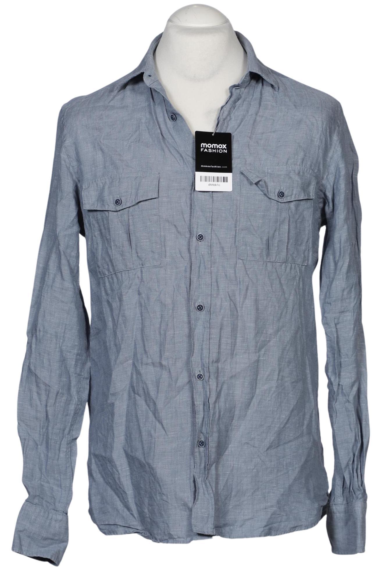 

Massimo Dutti Herren Hemd, hellblau, Gr. 48