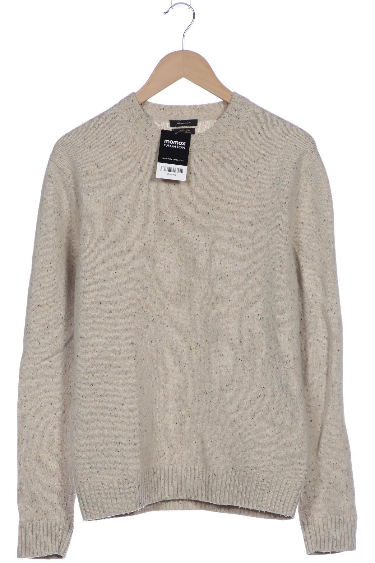 

Massimo Dutti Herren Pullover, beige, Gr. 48
