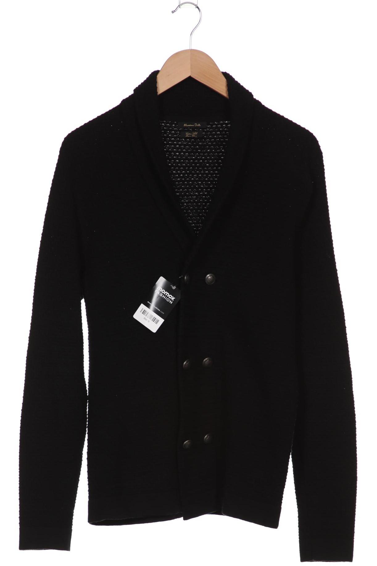 

Massimo Dutti Herren Strickjacke, schwarz