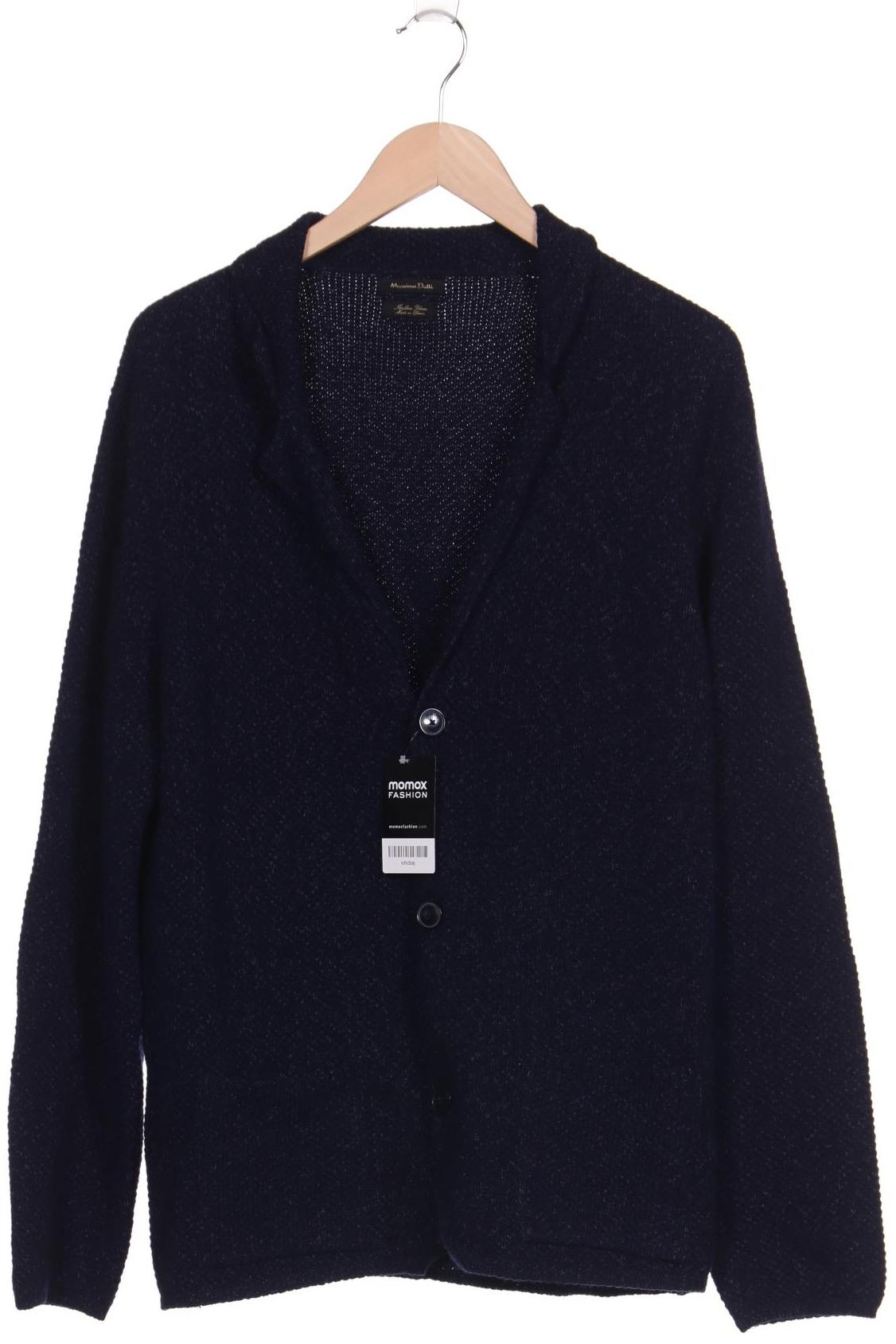 

Massimo Dutti Herren Strickjacke, marineblau