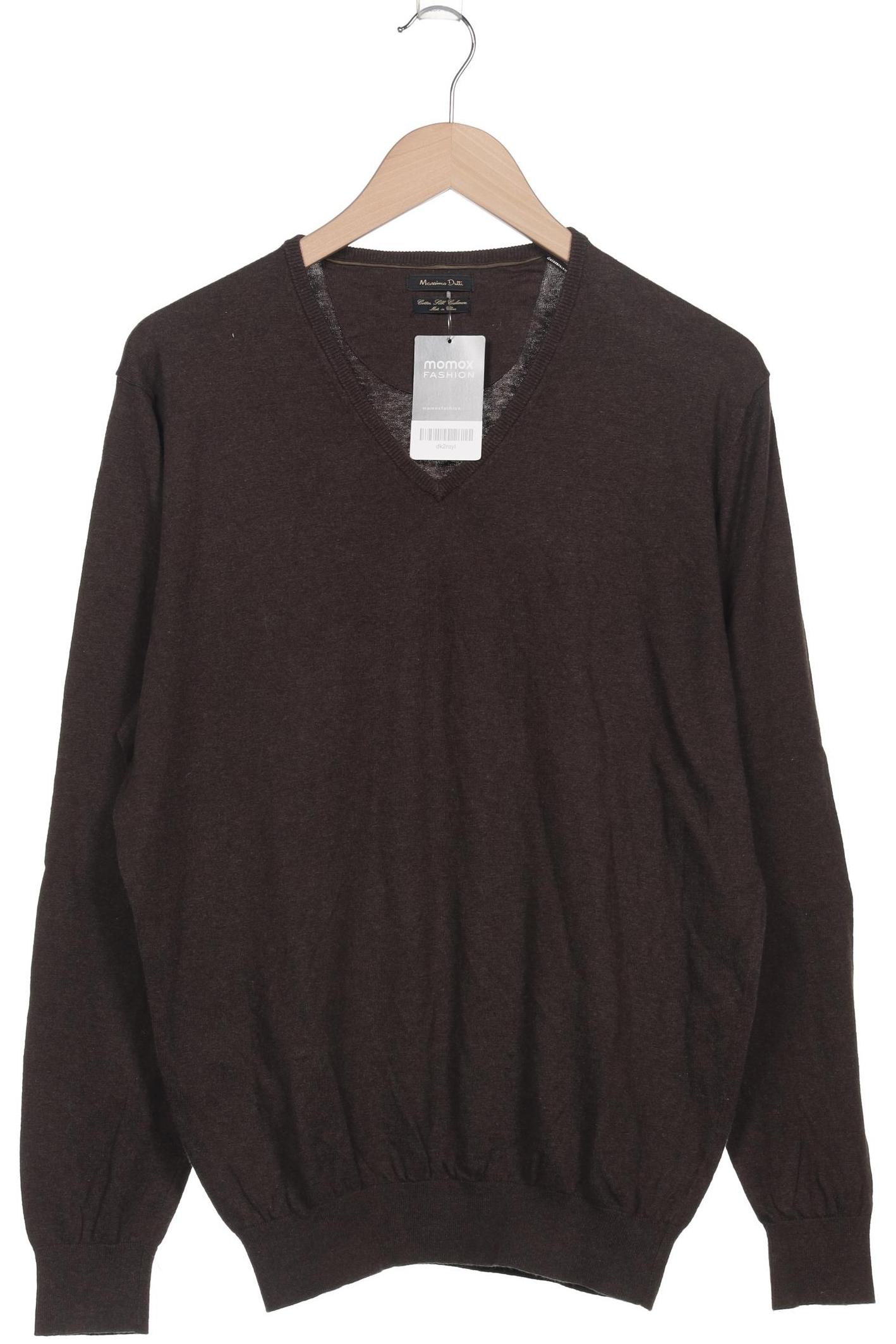 

Massimo Dutti Herren Pullover, braun, Gr. 54
