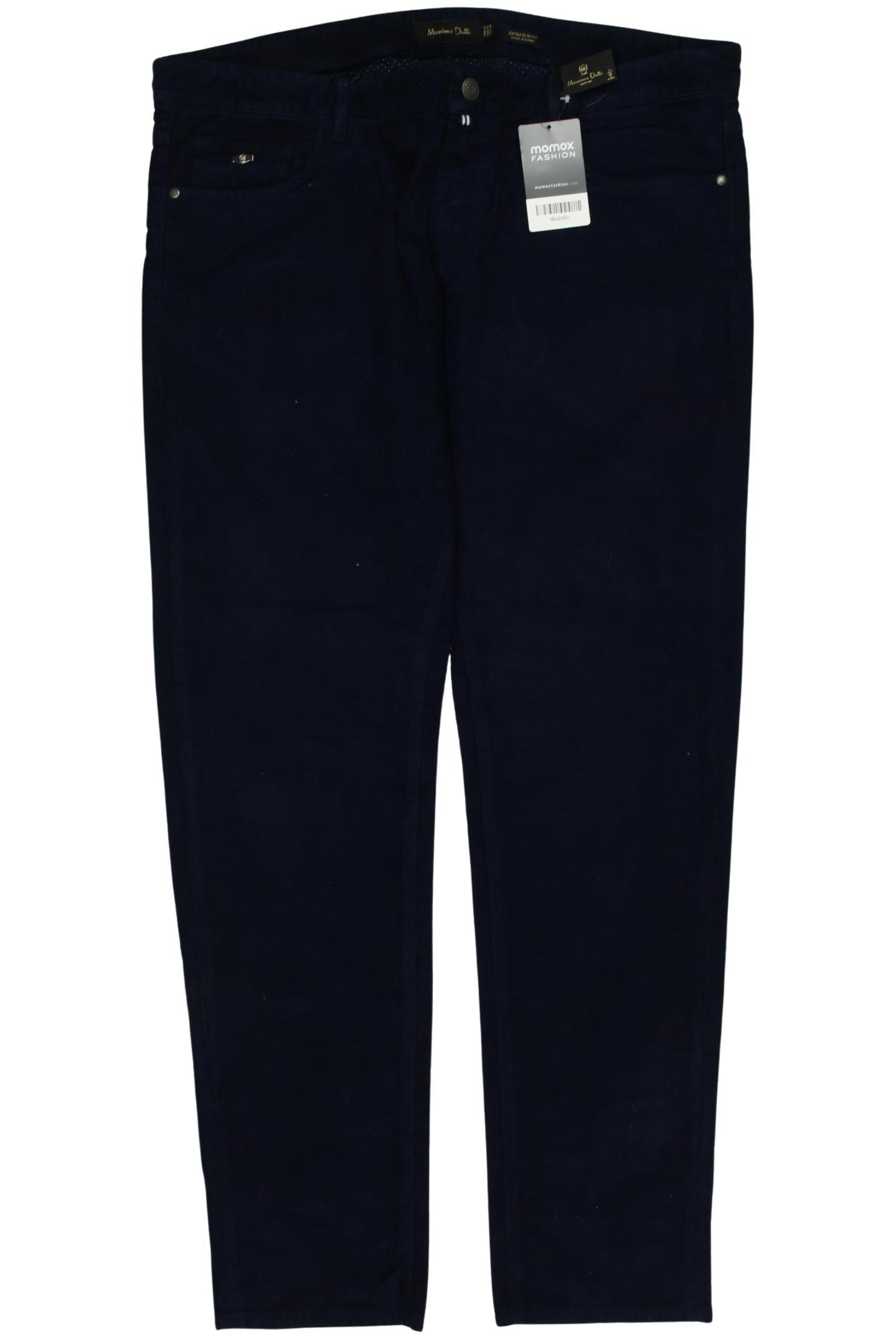 

Massimo Dutti Herren Stoffhose, marineblau, Gr. 38