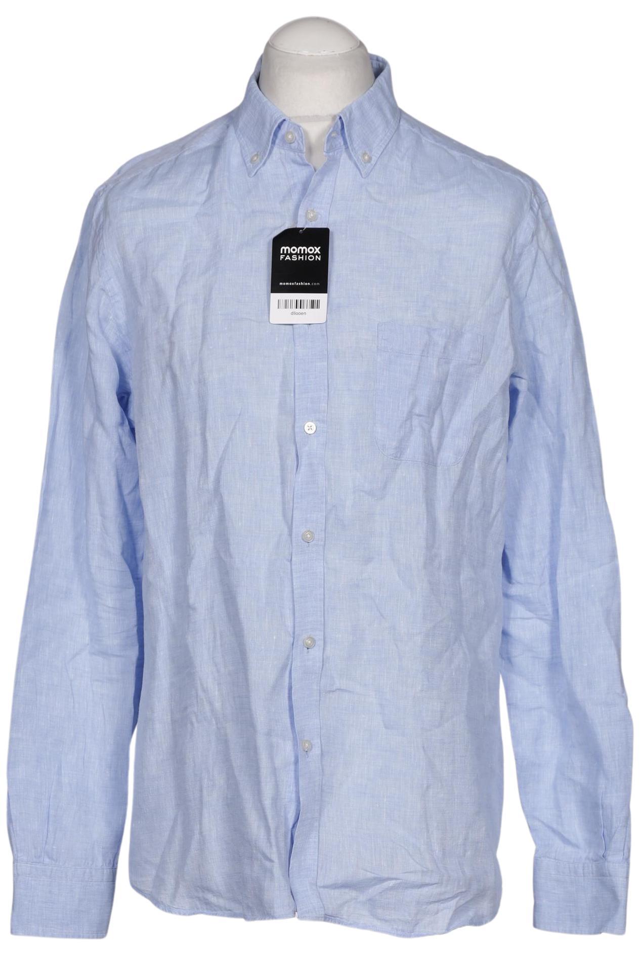 

Massimo Dutti Herren Hemd, hellblau, Gr. 52