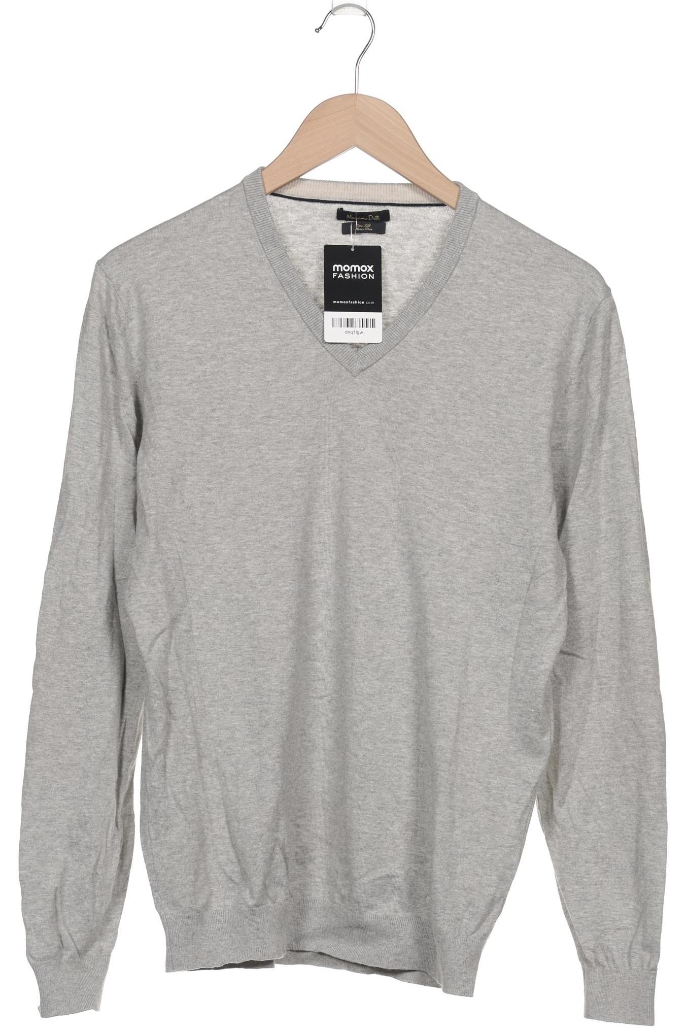 

Massimo Dutti Herren Pullover, grau, Gr. 52