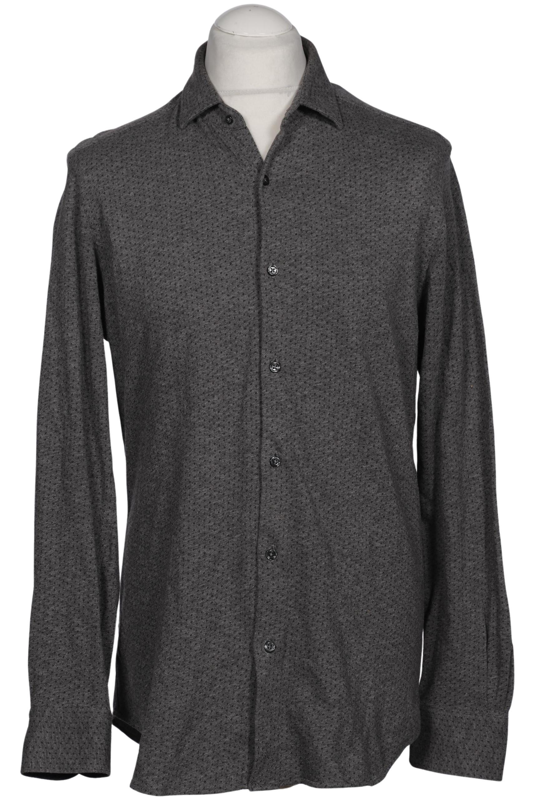 

Massimo Dutti Herren Hemd, grau, Gr. 52