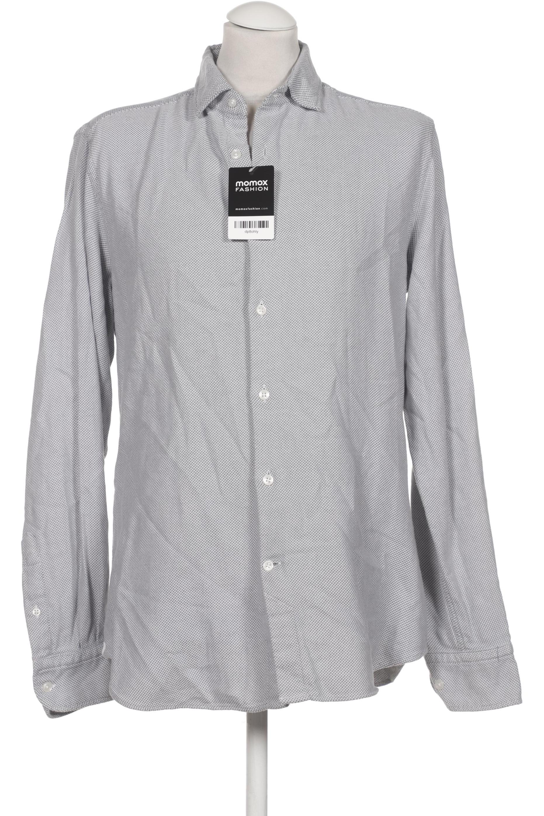 

Massimo Dutti Herren Hemd, grau, Gr. 48