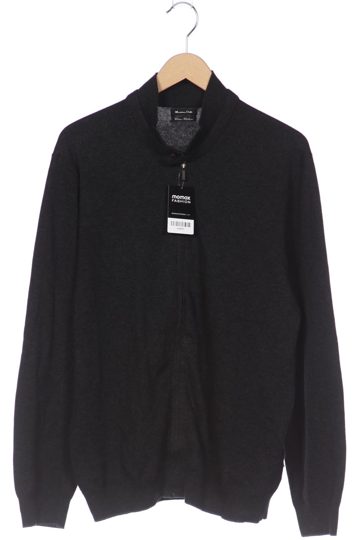 

Massimo Dutti Herren Strickjacke, grau, Gr. 56