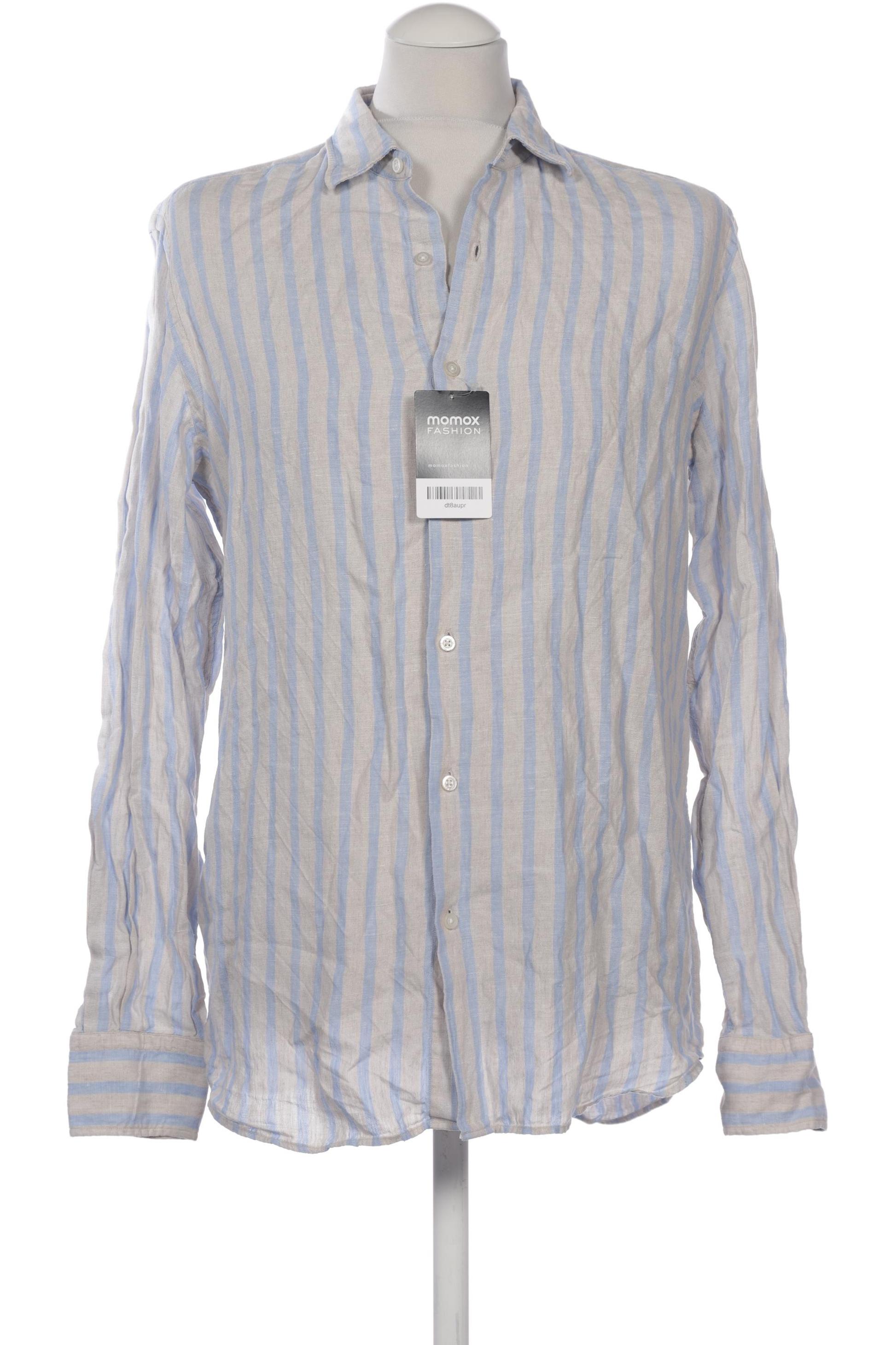 

Massimo Dutti Herren Hemd, grau, Gr. 48