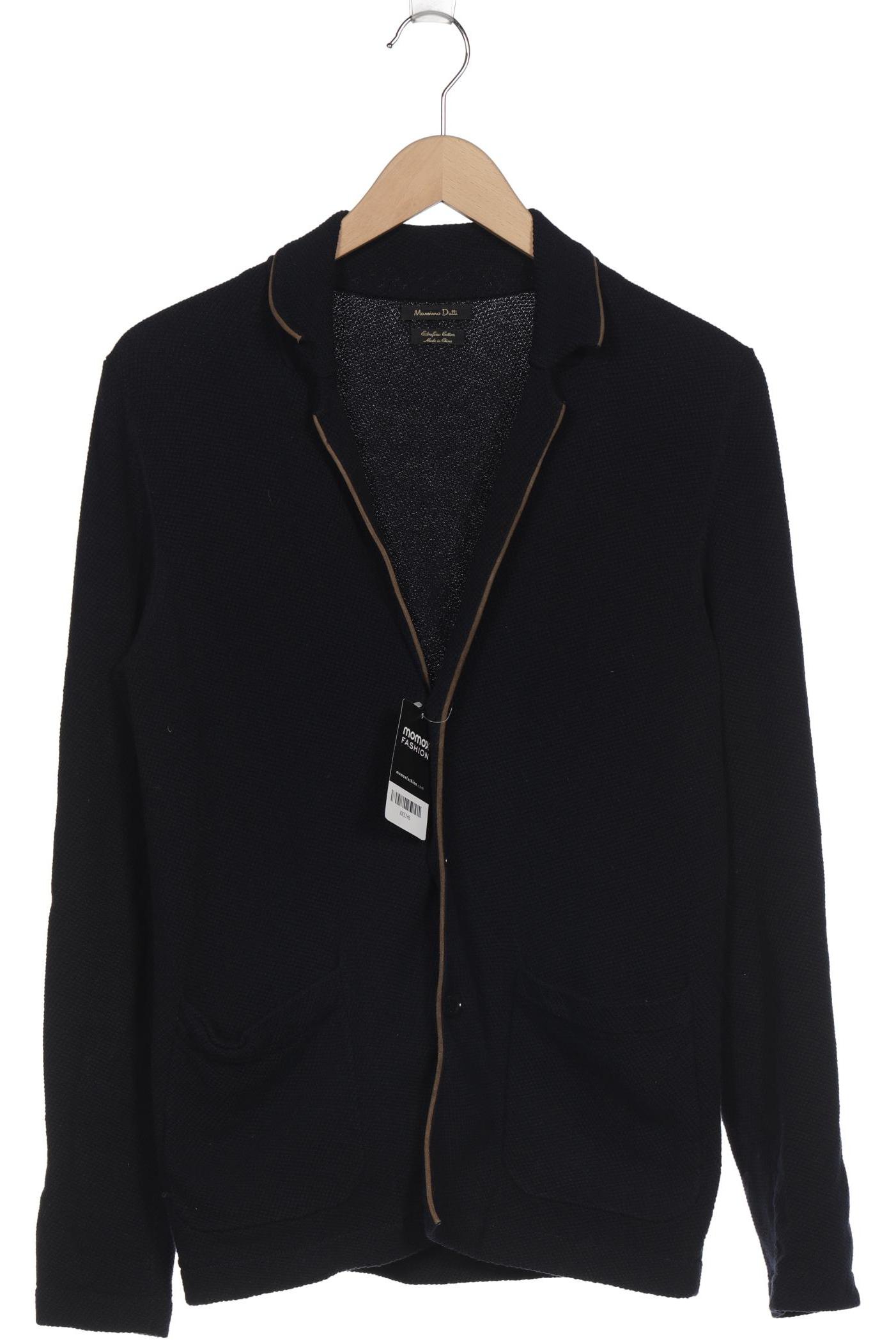 

Massimo Dutti Herren Strickjacke, marineblau
