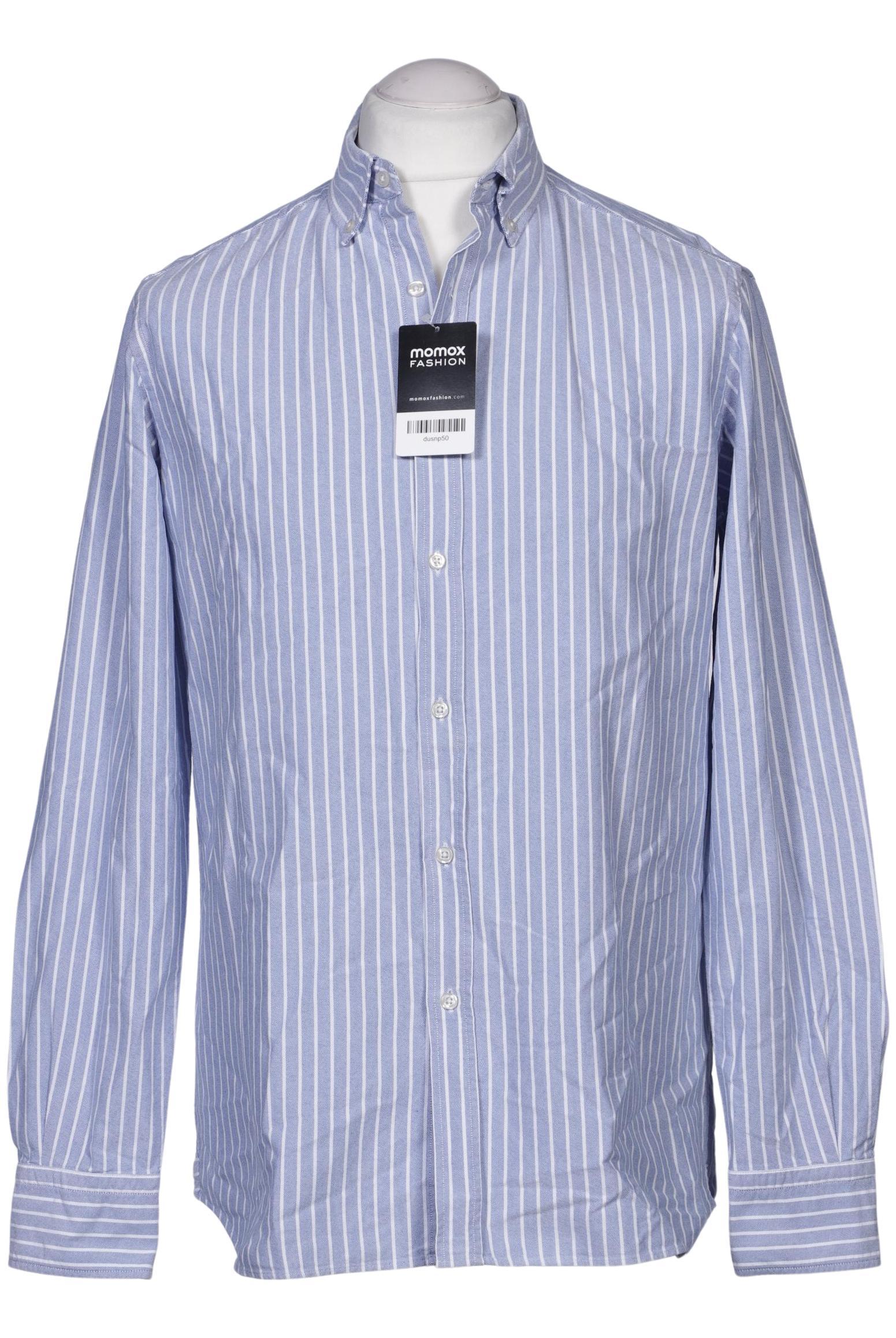 

Massimo Dutti Herren Hemd, hellblau, Gr. 48