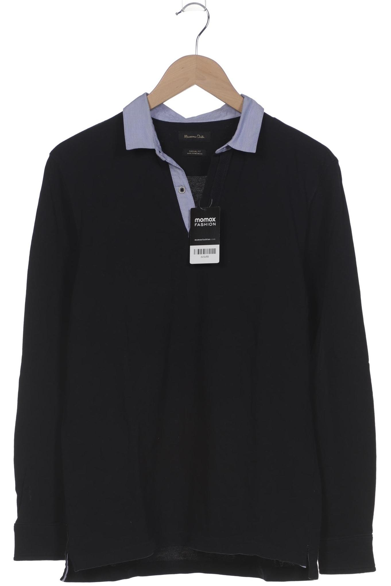 

Massimo Dutti Herren Poloshirt, marineblau, Gr. 52