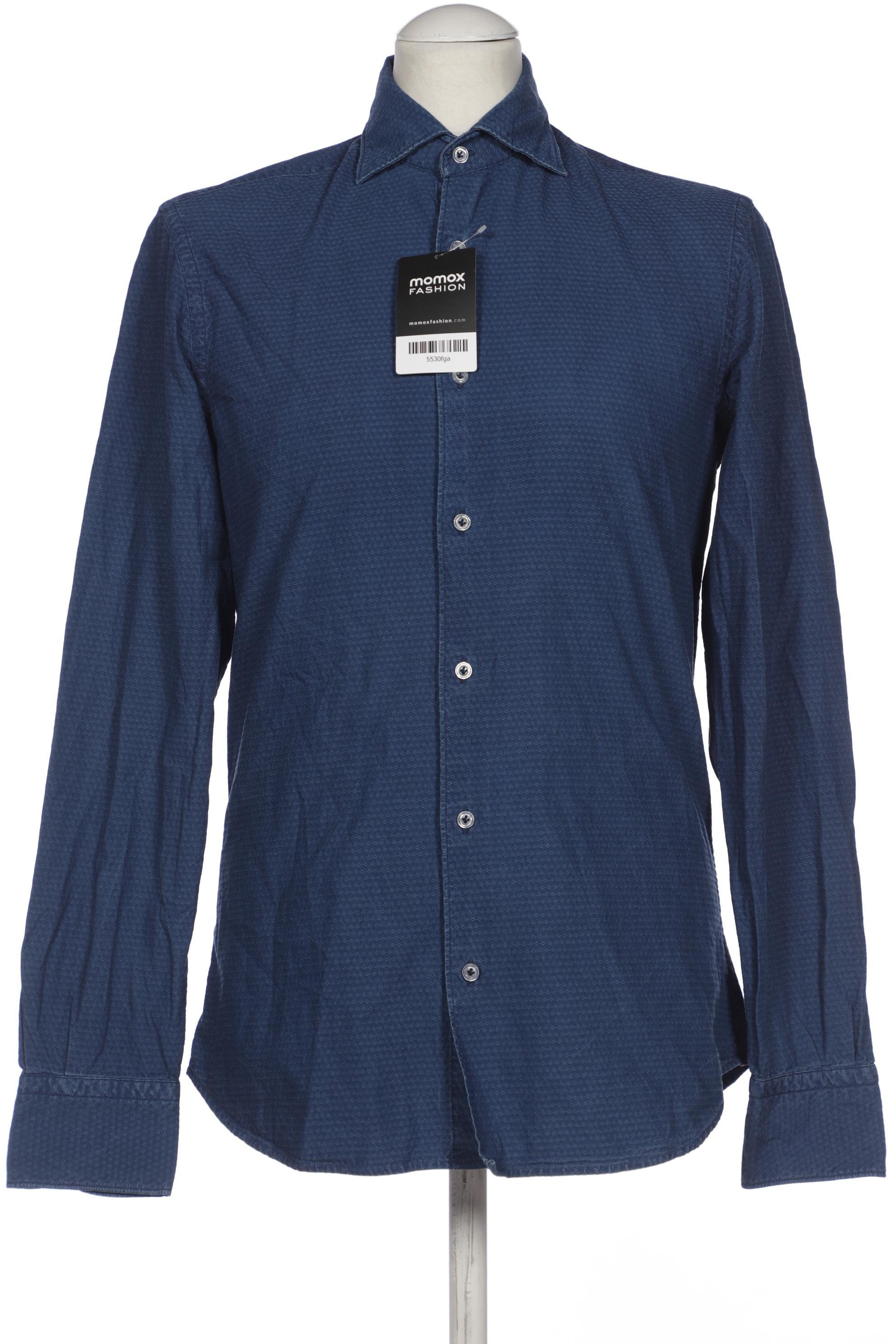 

Massimo Dutti Herren Hemd, blau