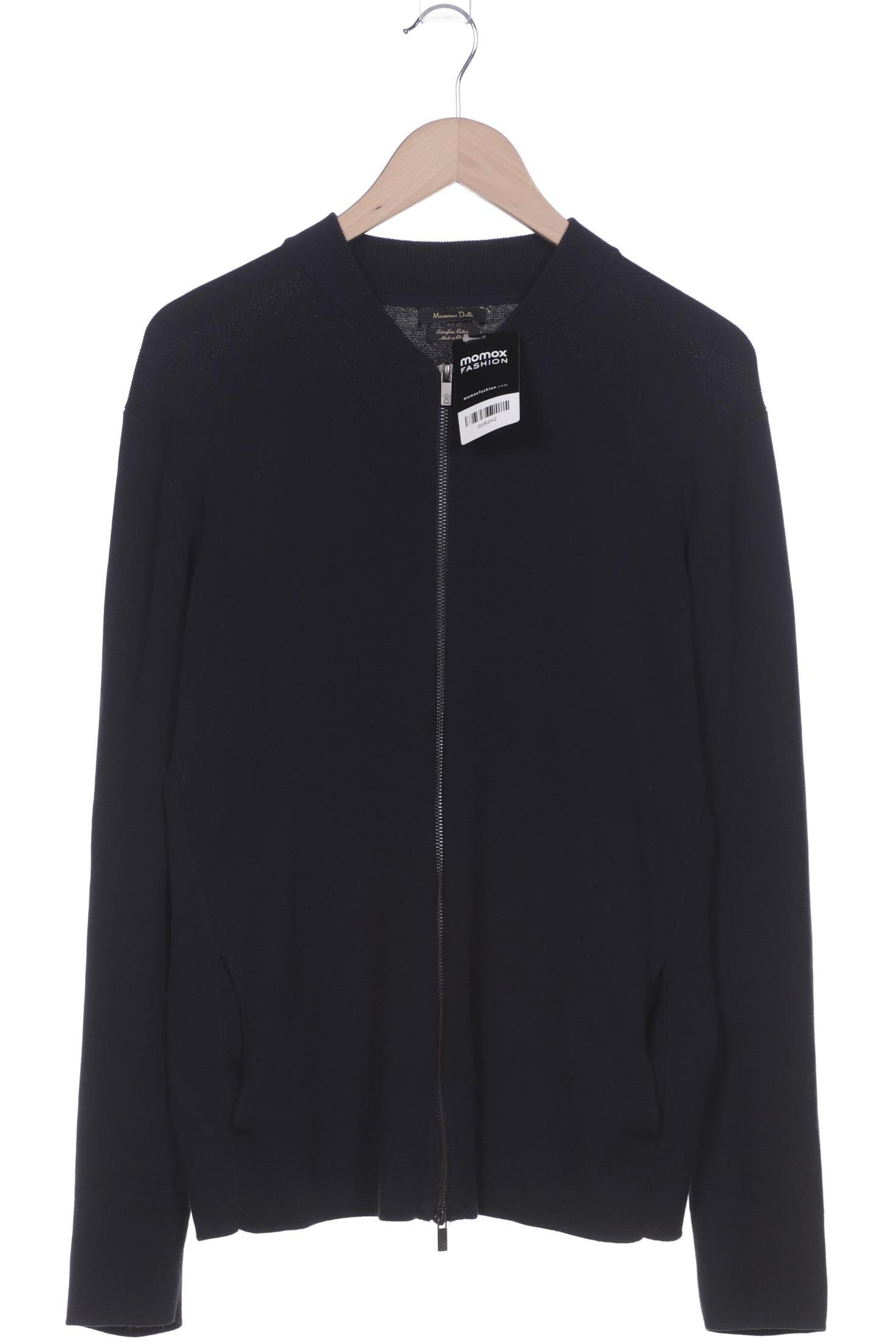 

Massimo Dutti Herren Strickjacke, marineblau, Gr. 54