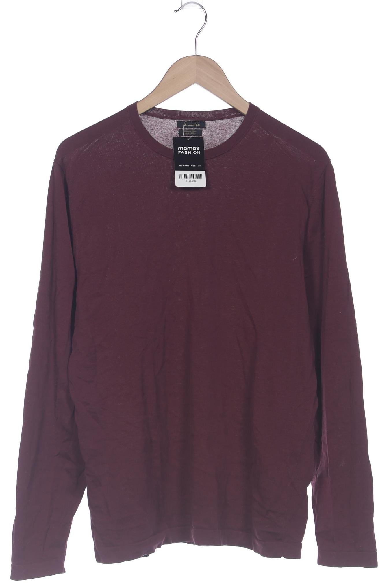 

Massimo Dutti Herren Pullover, bordeaux, Gr. 54