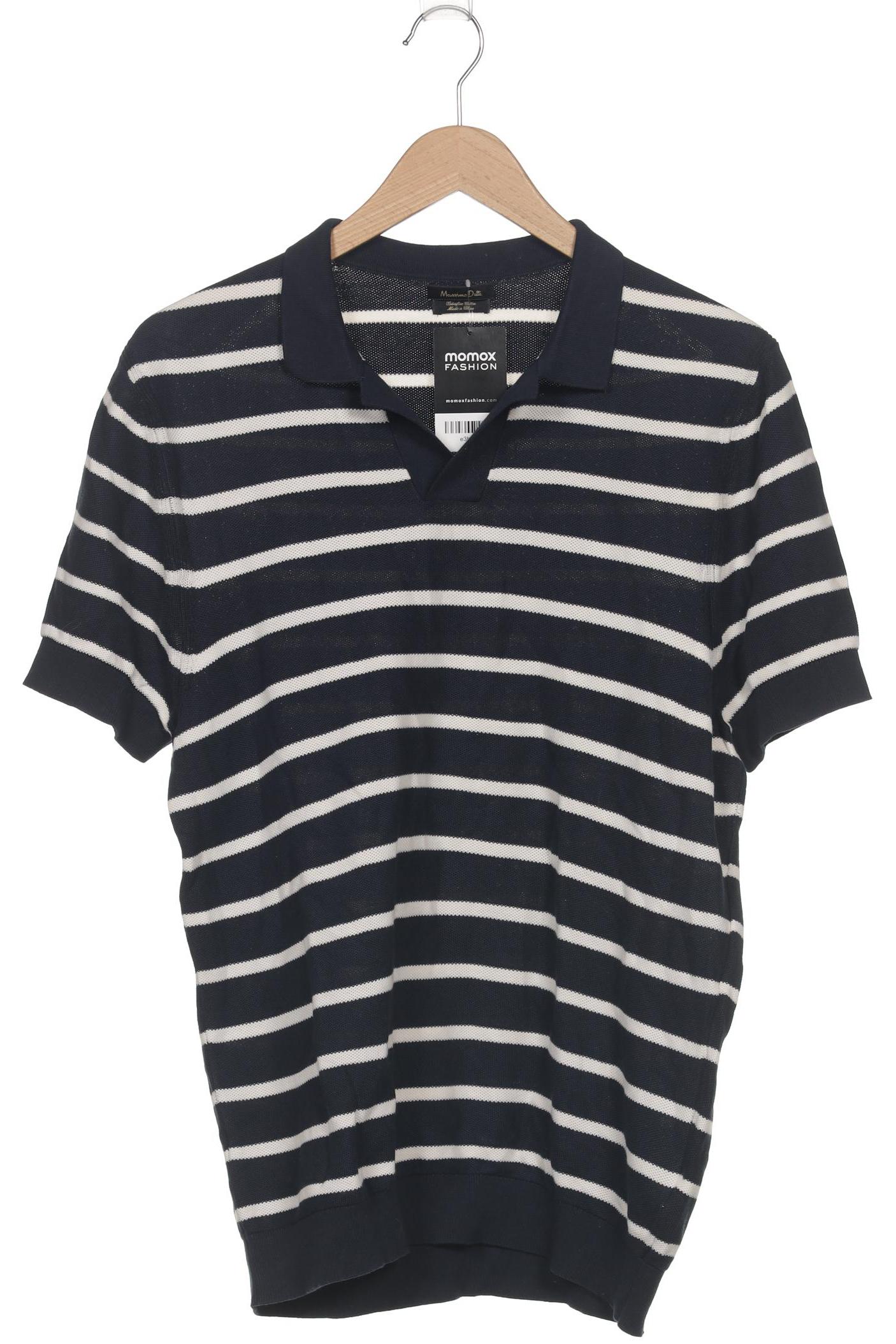 

Massimo Dutti Herren Poloshirt, marineblau, Gr. 52