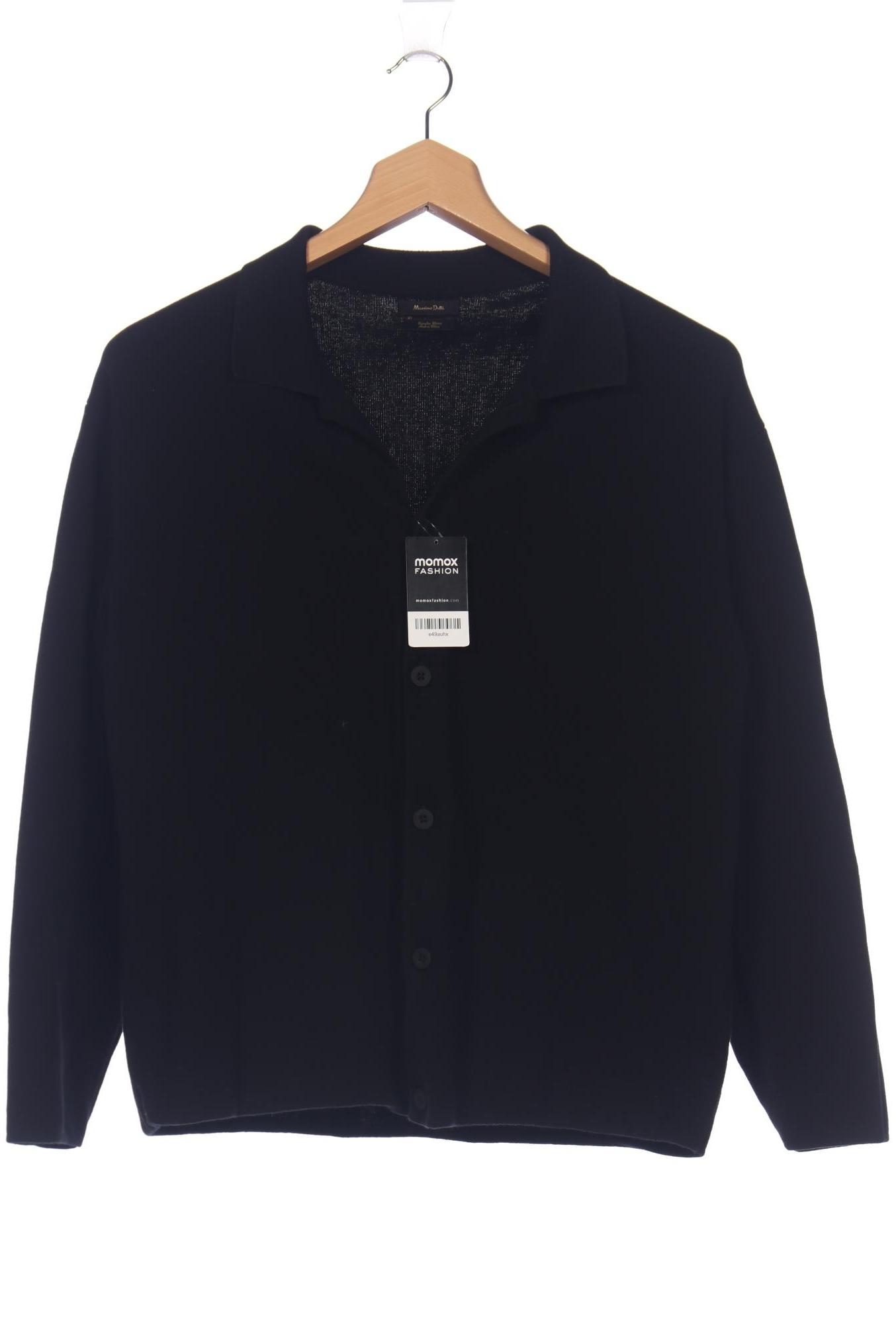 

Massimo Dutti Herren Strickjacke, schwarz, Gr. 54