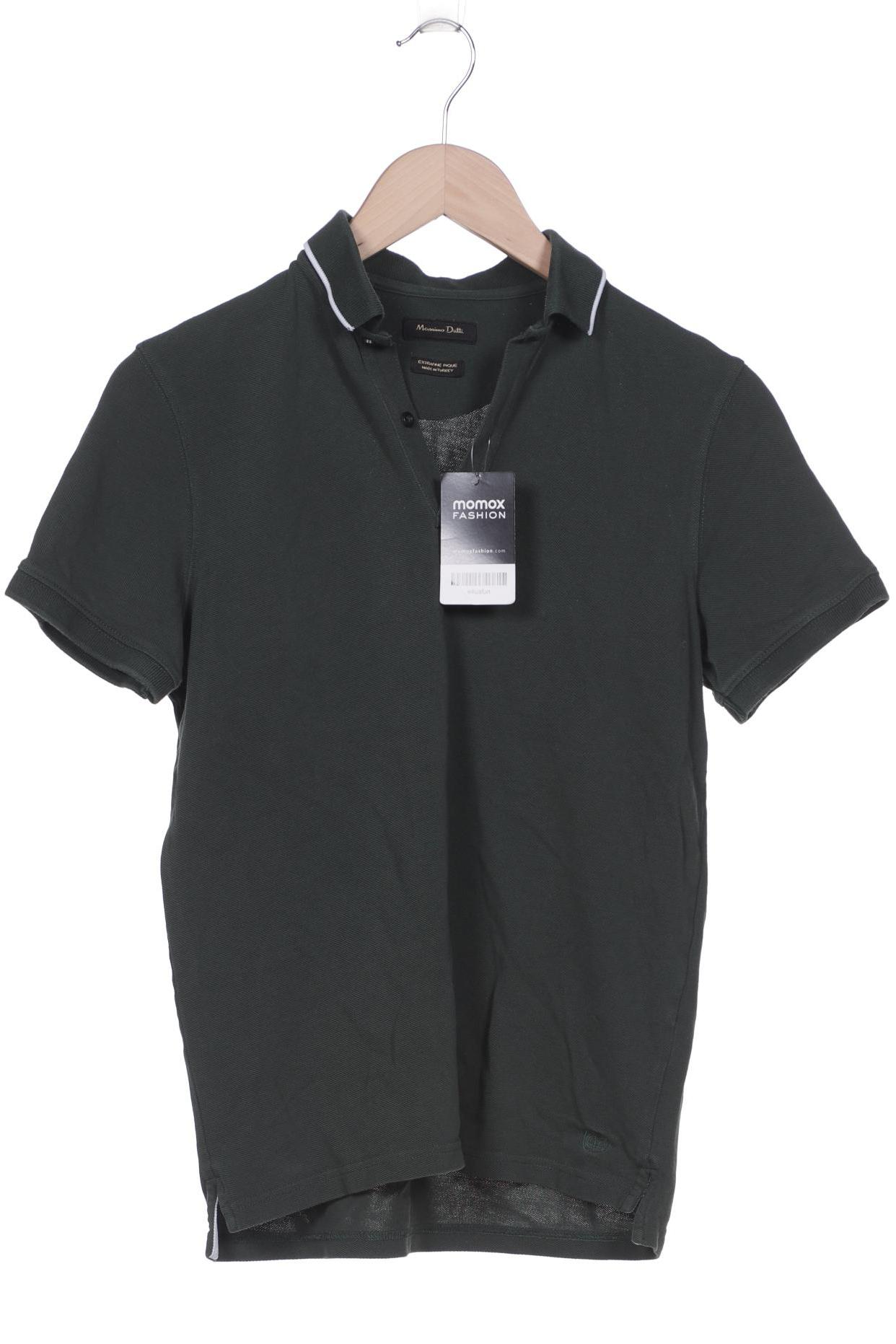 

Massimo Dutti Herren Poloshirt, grün, Gr. 46
