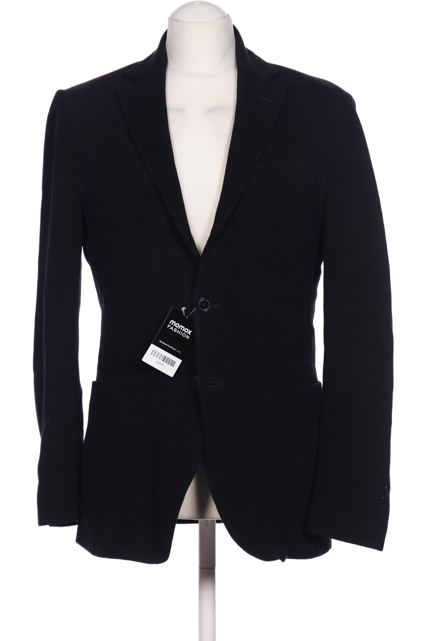 

Massimo Dutti Herren Sakko, schwarz, Gr. 48