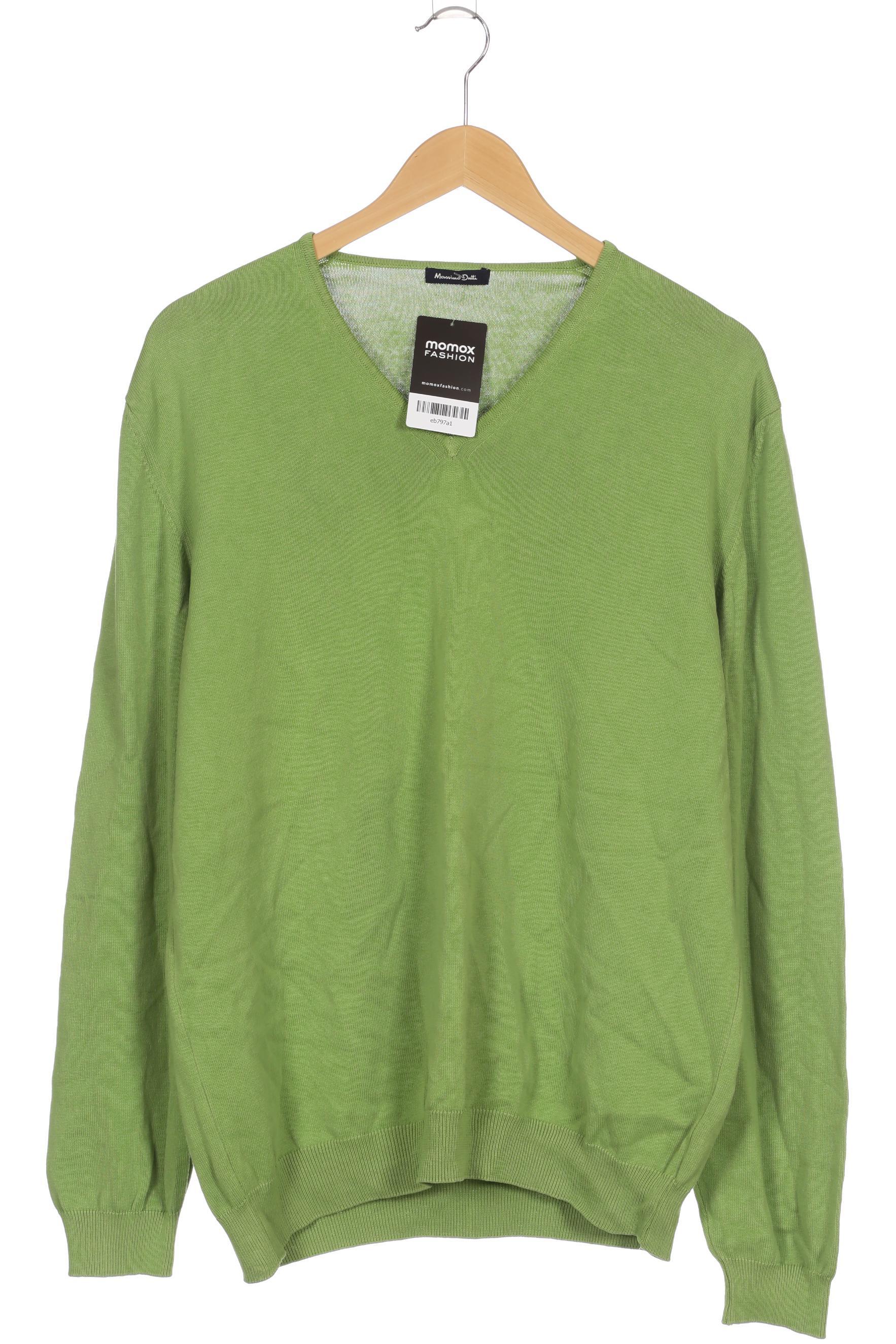 

Massimo Dutti Herren Pullover, grün, Gr. 54
