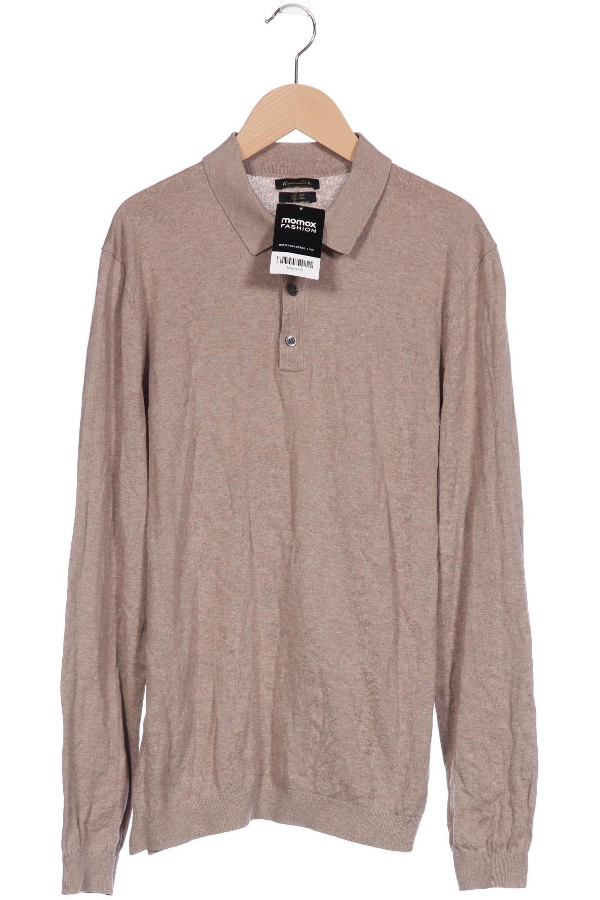 

Massimo Dutti Herren Pullover, braun, Gr. 48