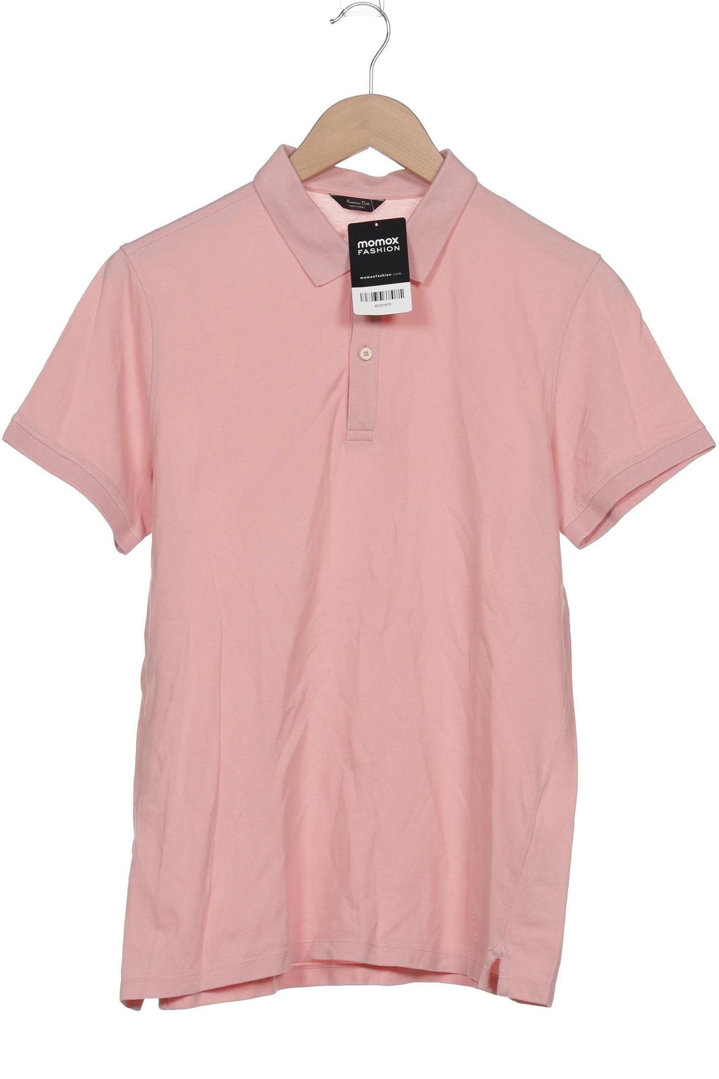 

Massimo Dutti Herren Poloshirt, pink, Gr. 48