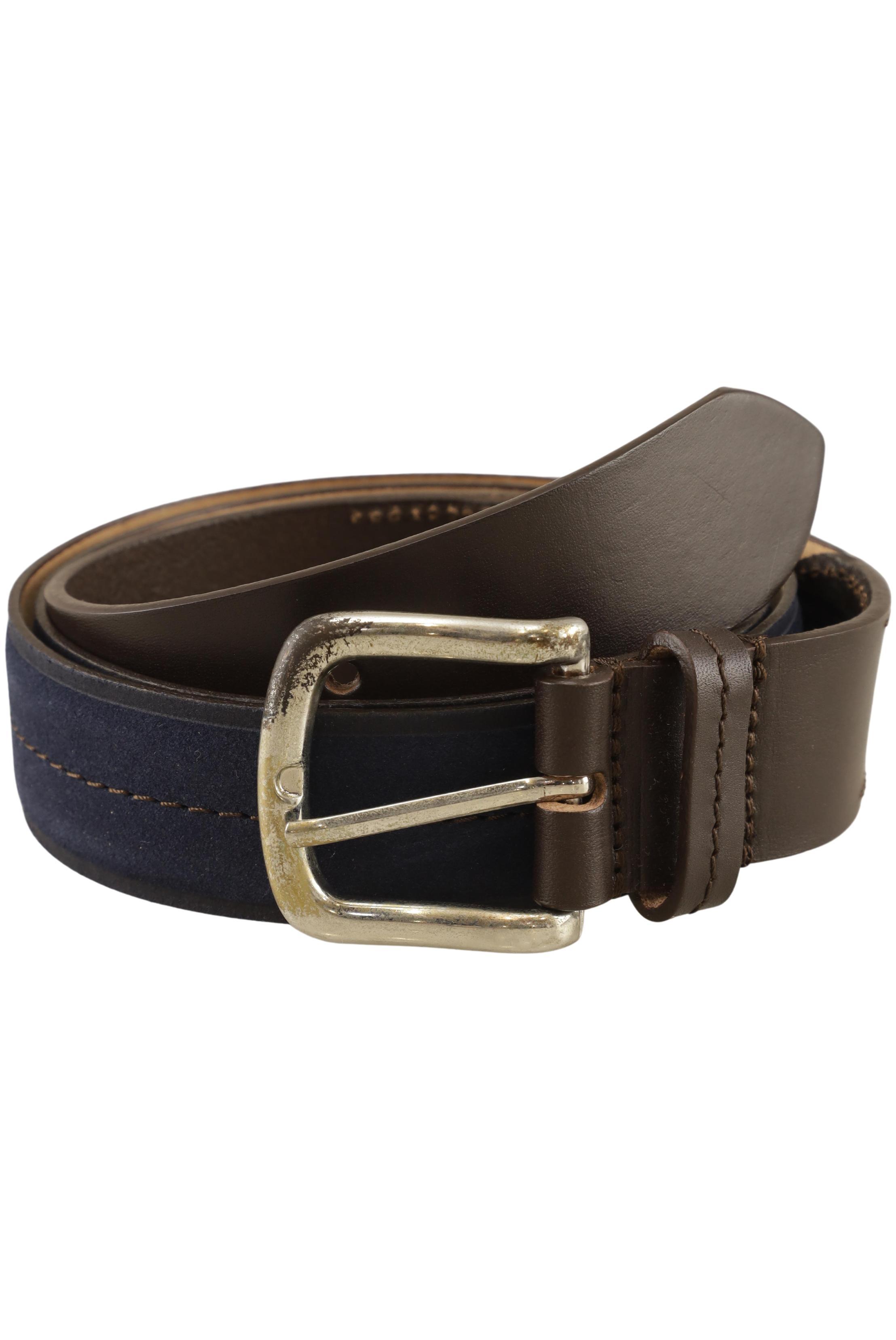 

Massimo Dutti Herren Gürtel, marineblau, Gr. 100