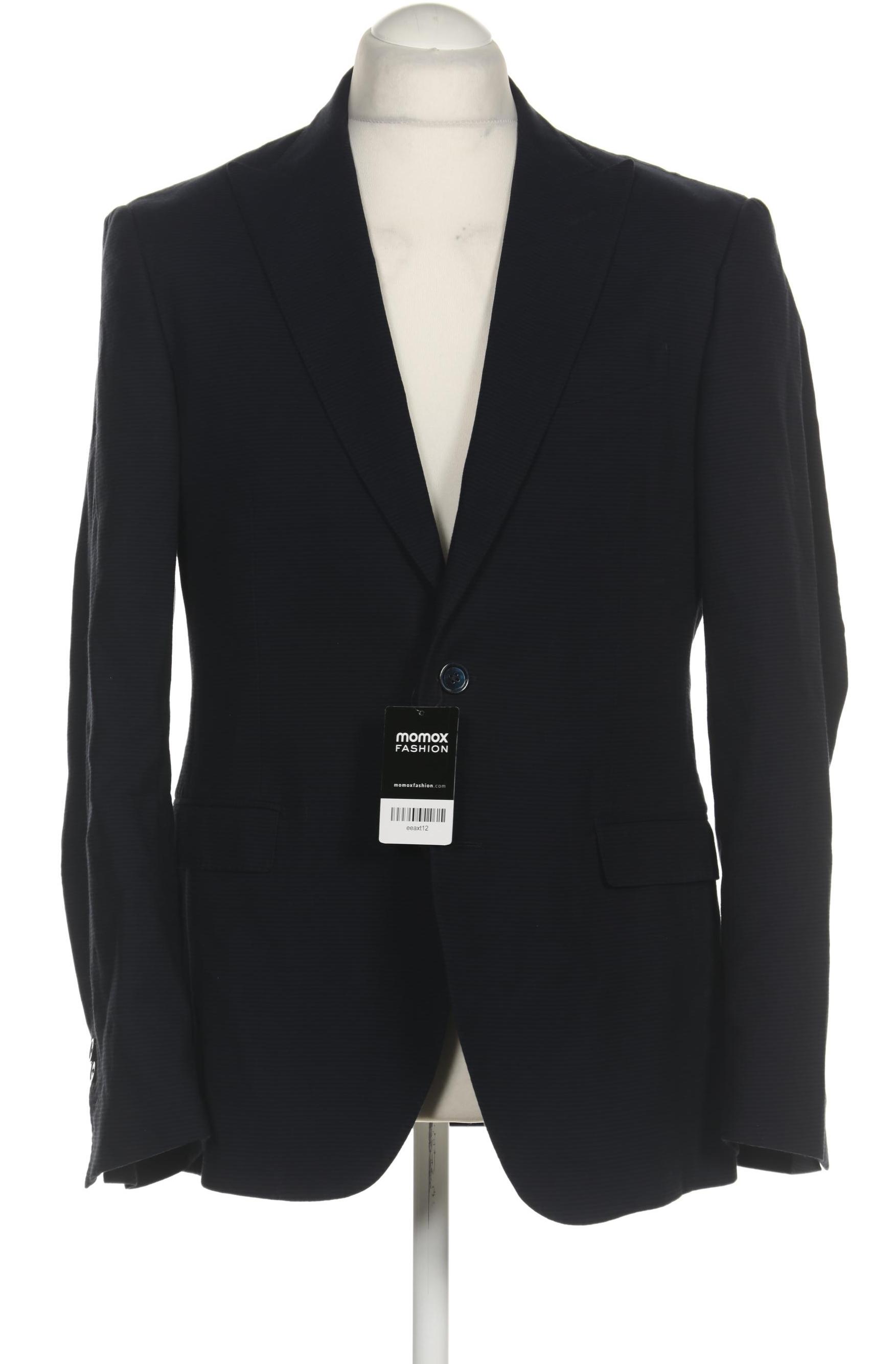 

Massimo Dutti Herren Sakko, marineblau, Gr. 52