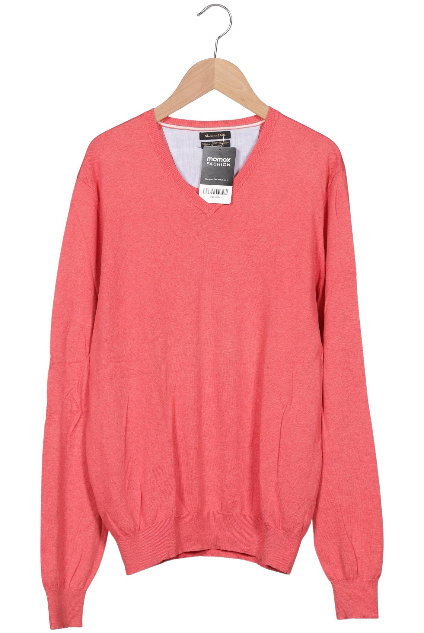 

Massimo Dutti Herren Pullover, pink, Gr. 48