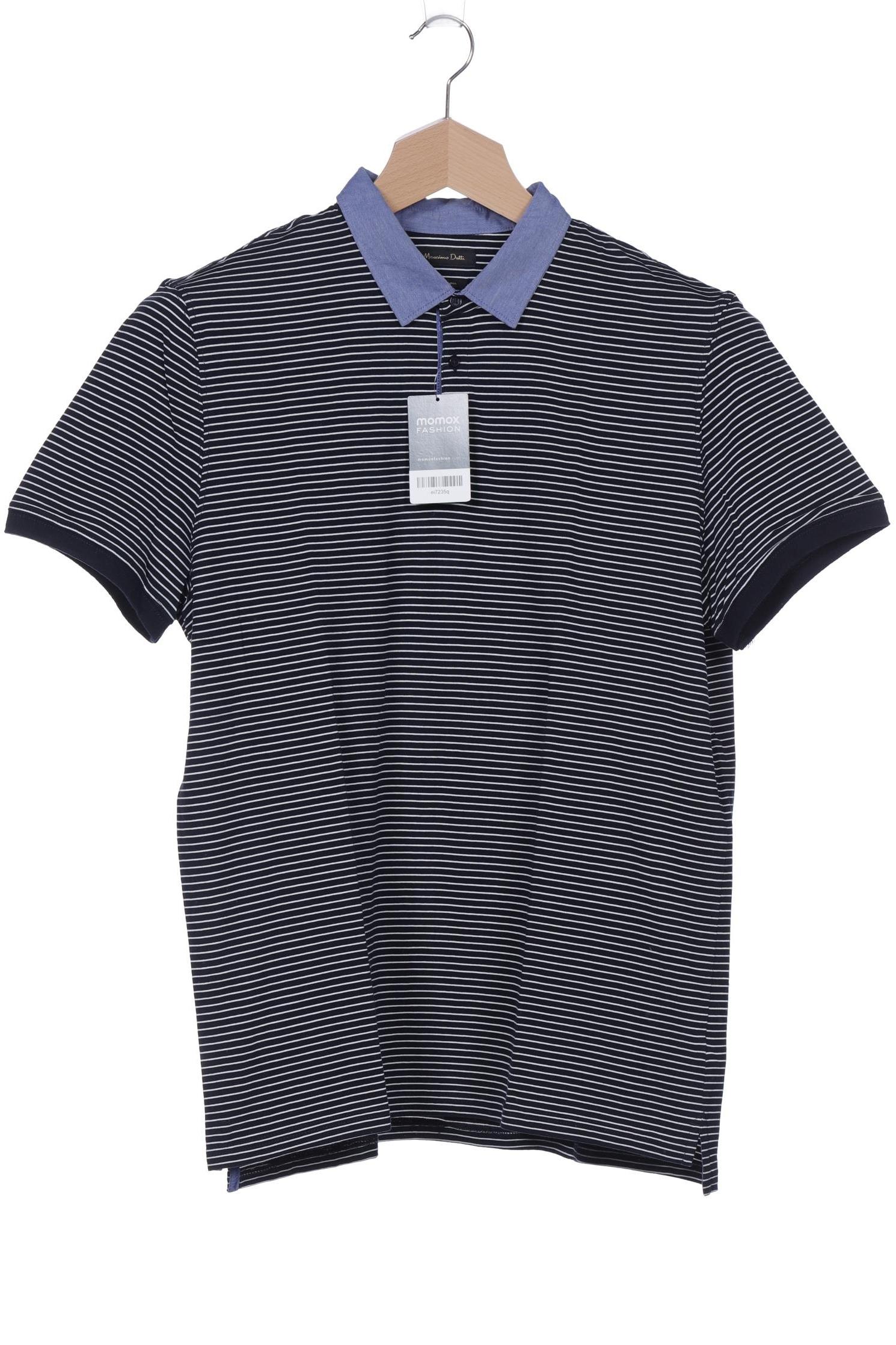 

Massimo Dutti Herren Poloshirt, marineblau, Gr. 56