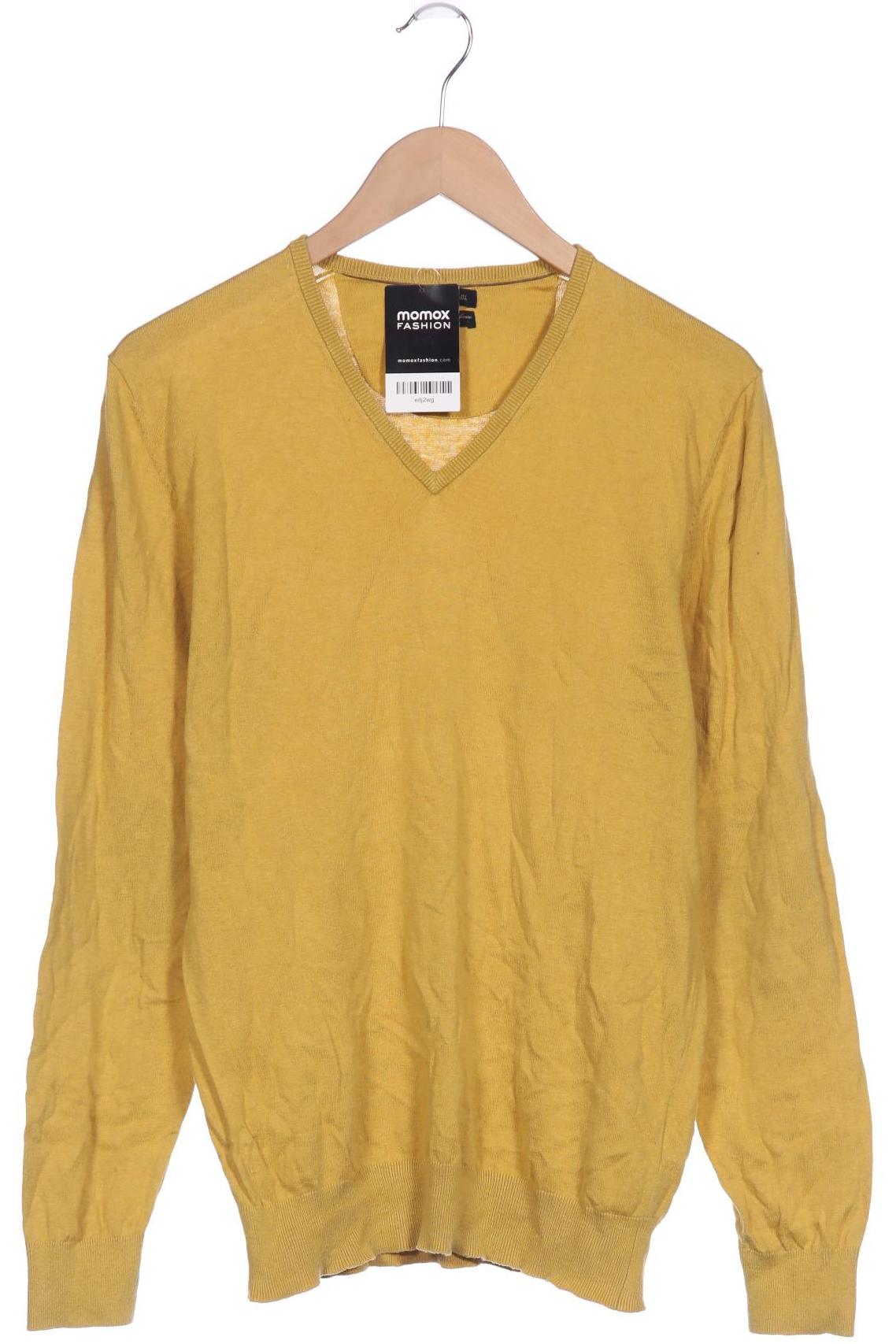 

Massimo Dutti Herren Pullover, gelb, Gr. 48