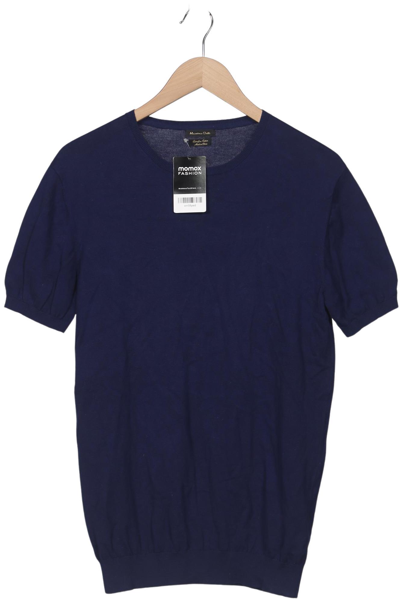 

Massimo Dutti Herren Pullover, marineblau, Gr. 52