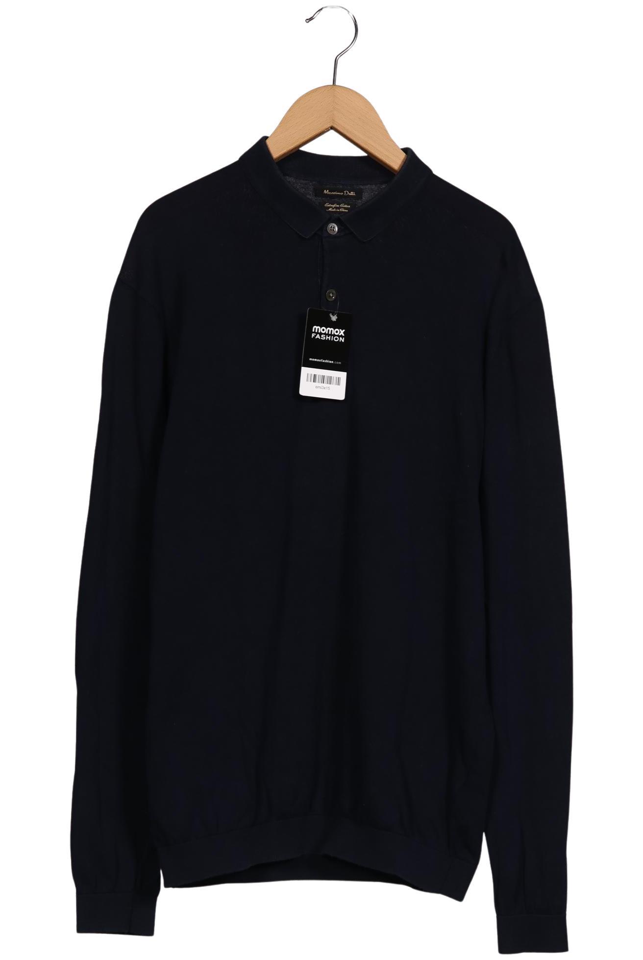 

Massimo Dutti Herren Poloshirt, marineblau, Gr. 54