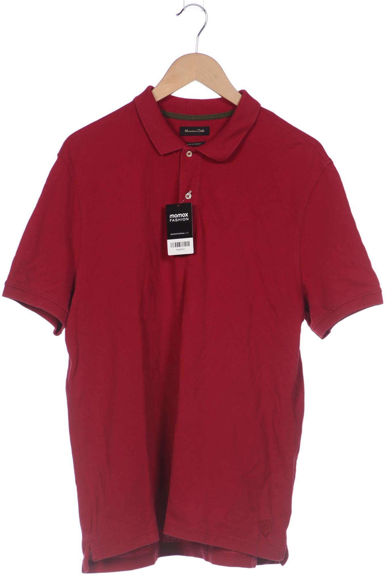 

Massimo Dutti Herren Poloshirt, pink, Gr. 54