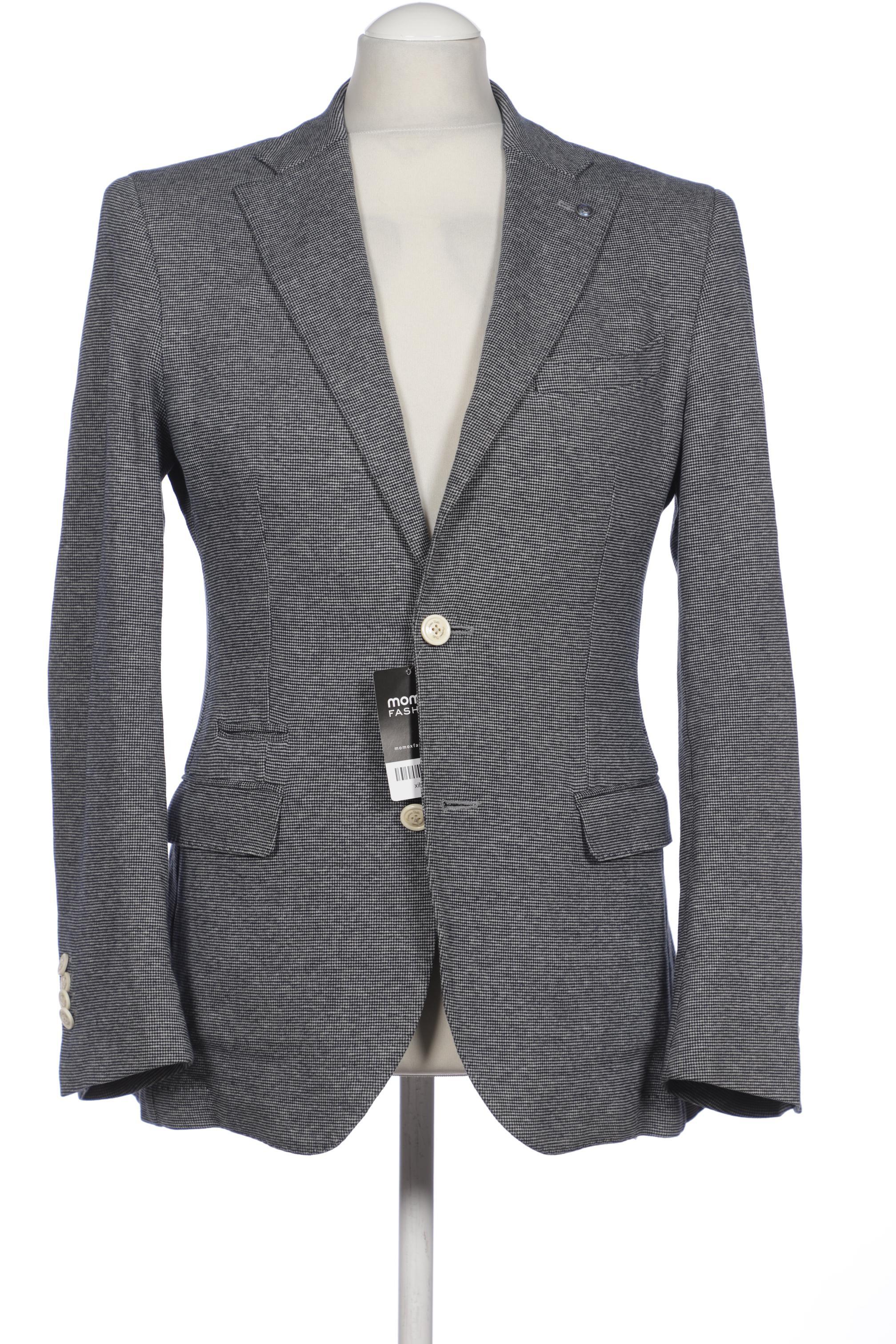

Massimo Dutti Herren Sakko, grau, Gr. 48