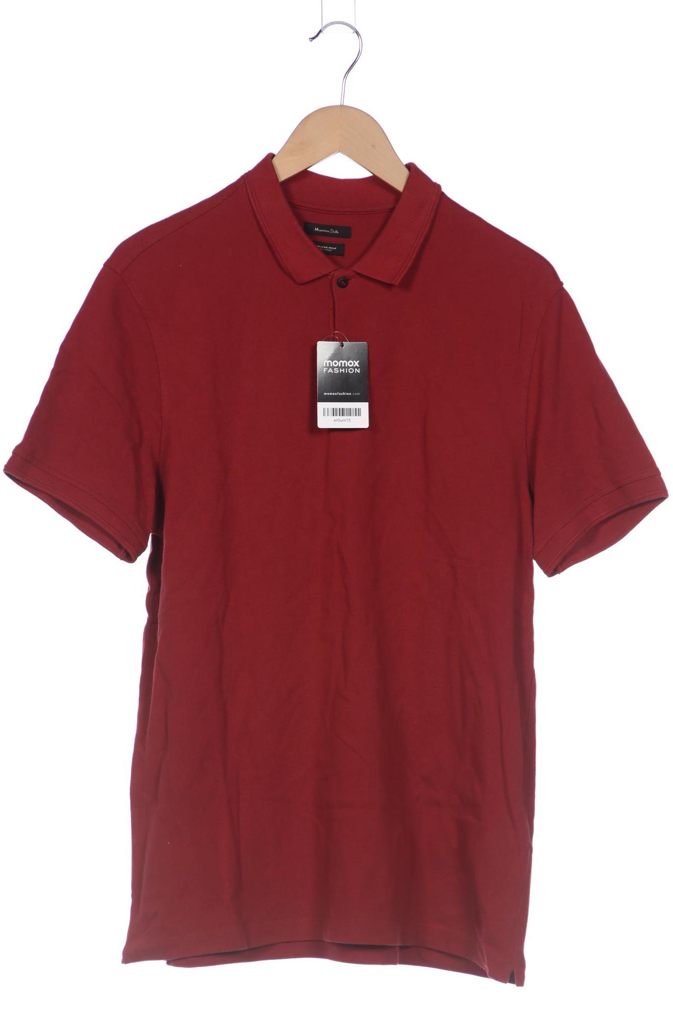 

Massimo Dutti Herren Poloshirt, rot, Gr. 54