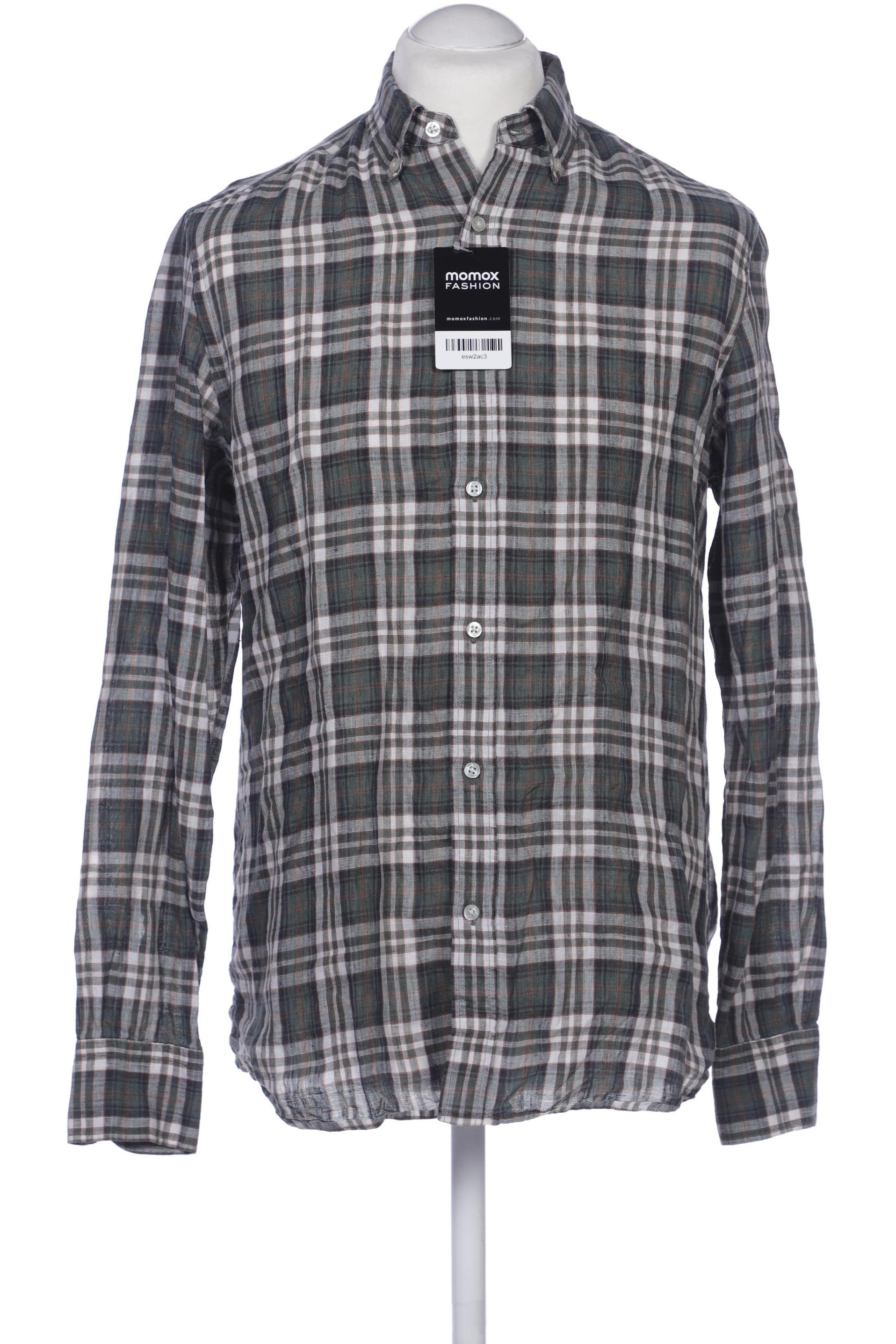 

Massimo Dutti Herren Hemd, grün, Gr. 48