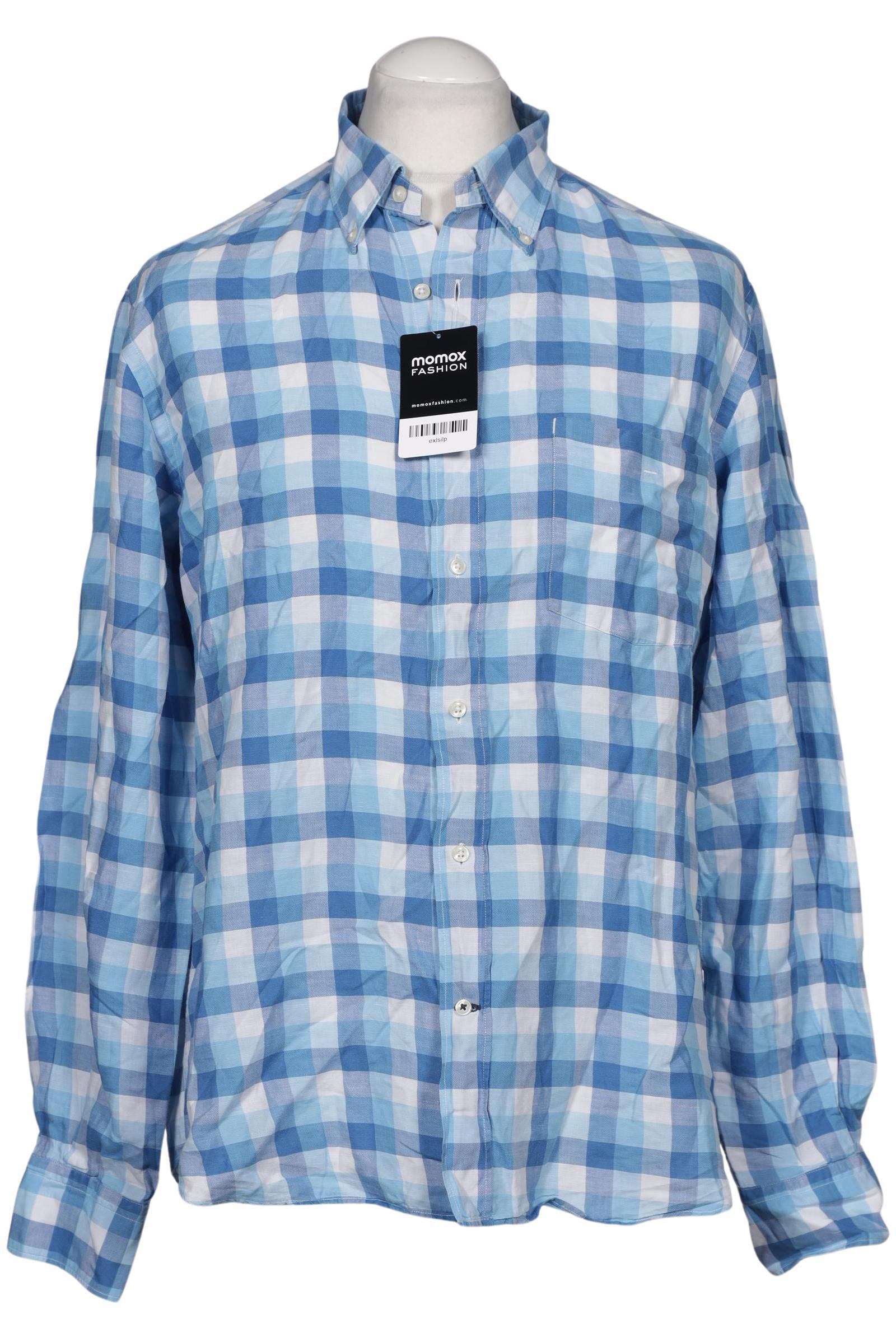 

Massimo Dutti Herren Hemd, blau, Gr. 54
